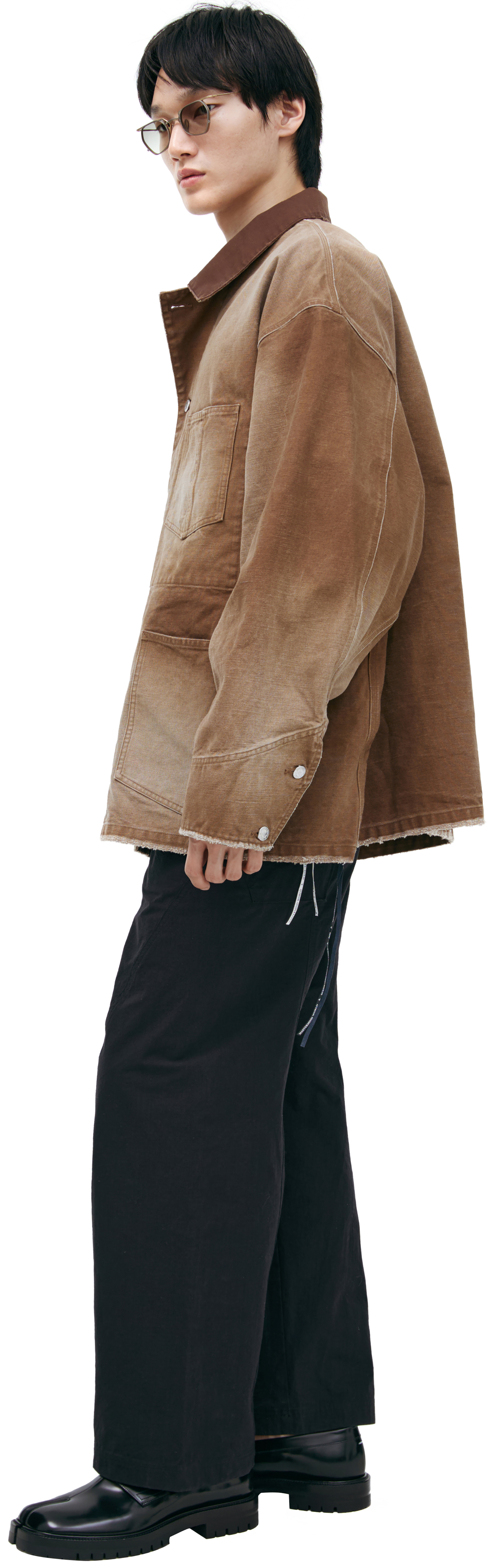 Mastermind WORLD Jacket with a turn-down collar