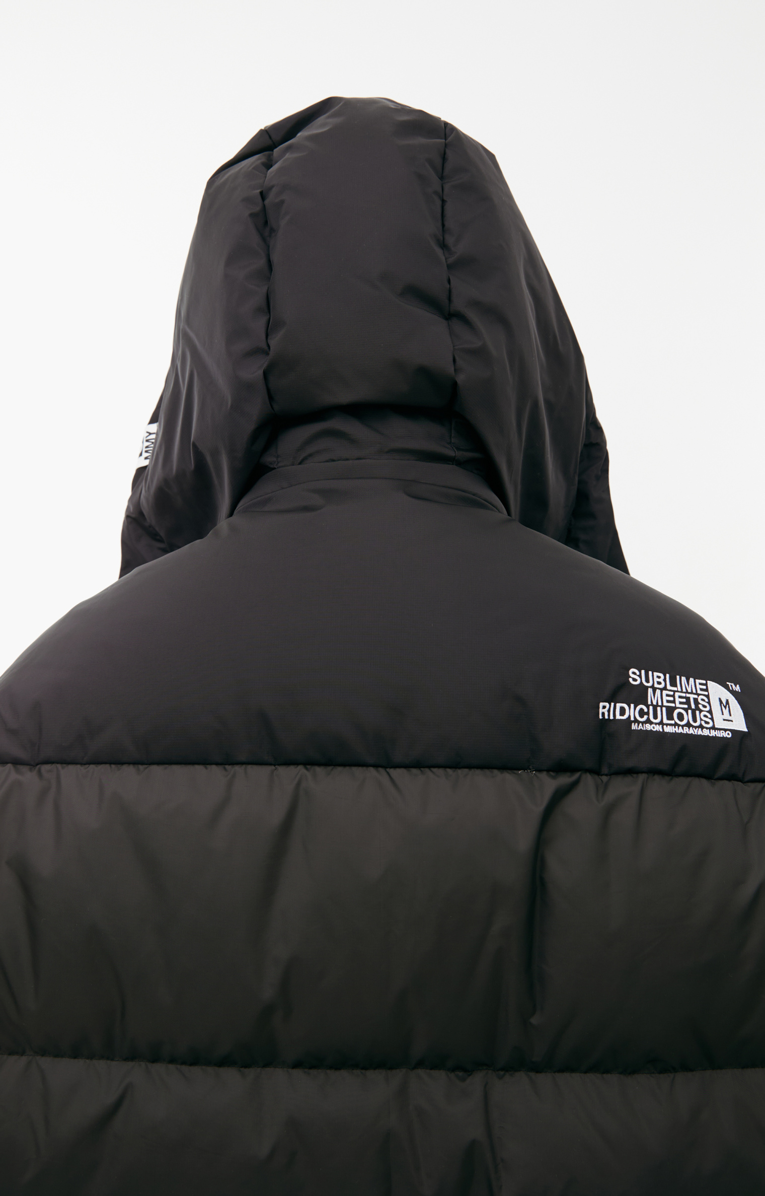 Maison Mihara Yasuhiro Down jacket with logo