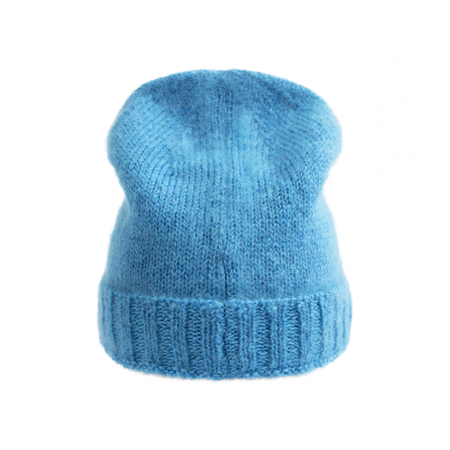 Raf Simons RS Knitted Beanie in blue