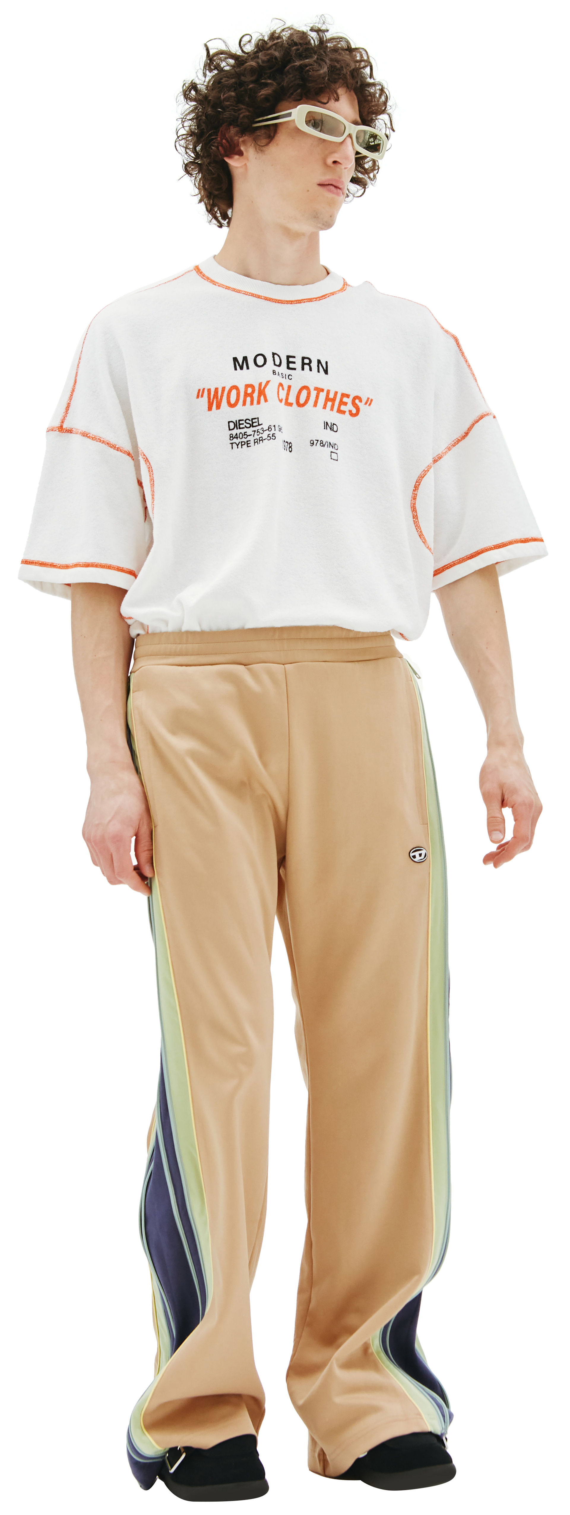 Diesel Side Stripe-detail Track Pants