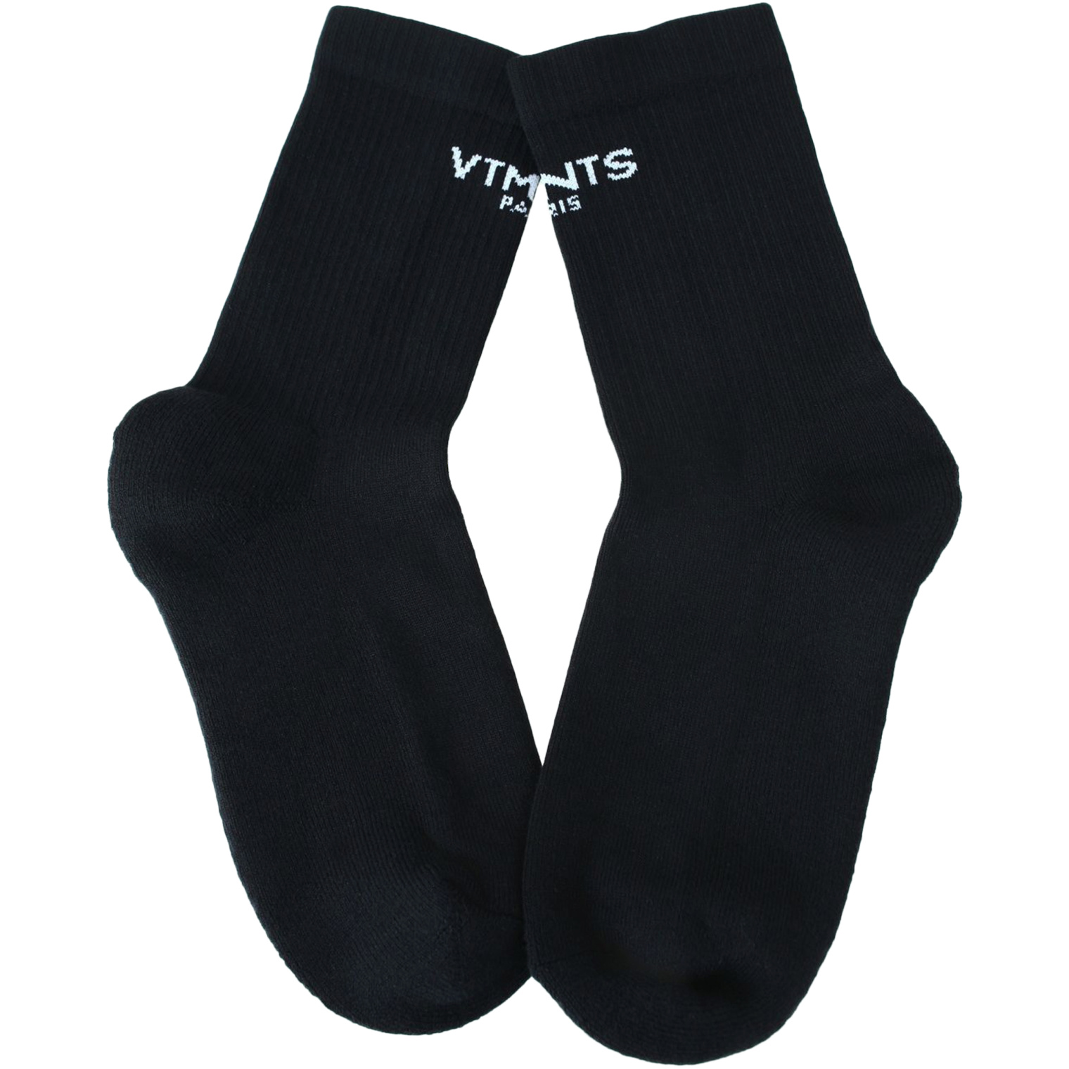 VTMNTS Black logo socks