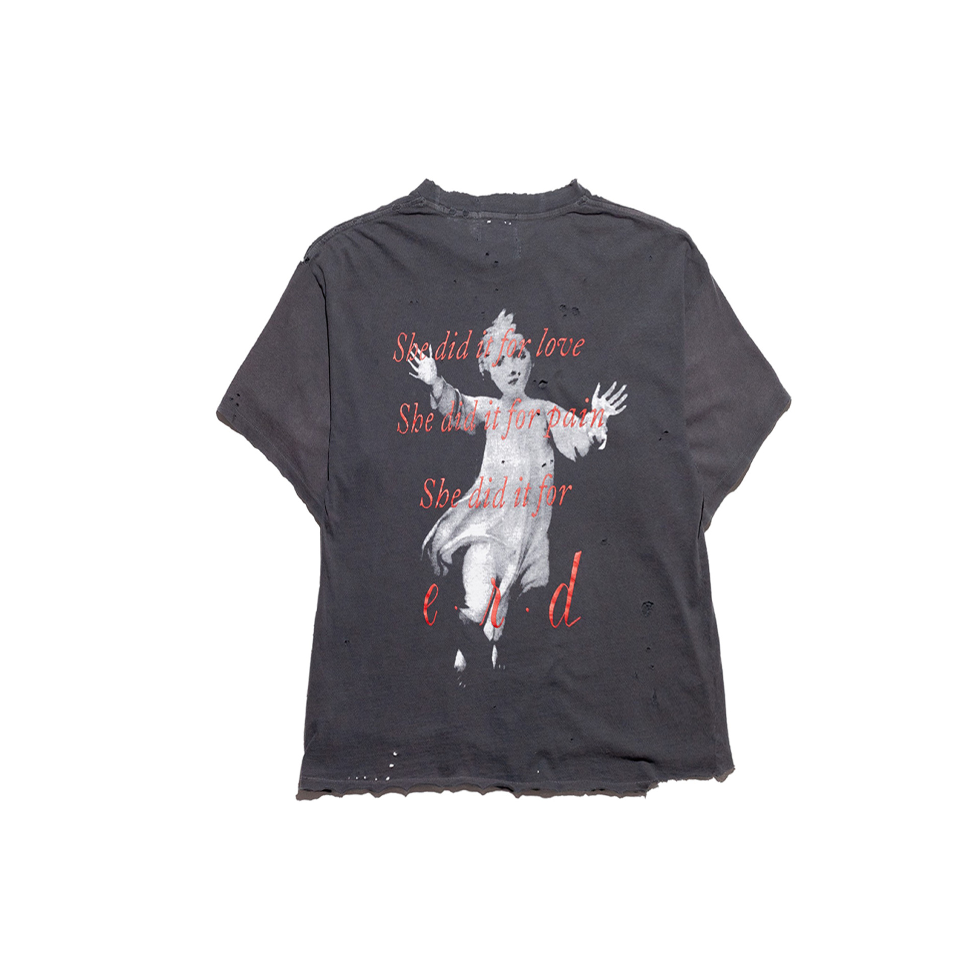 Enfants Riches Déprimés Well Of Loneliness T-Shirt Dirty Charcoal