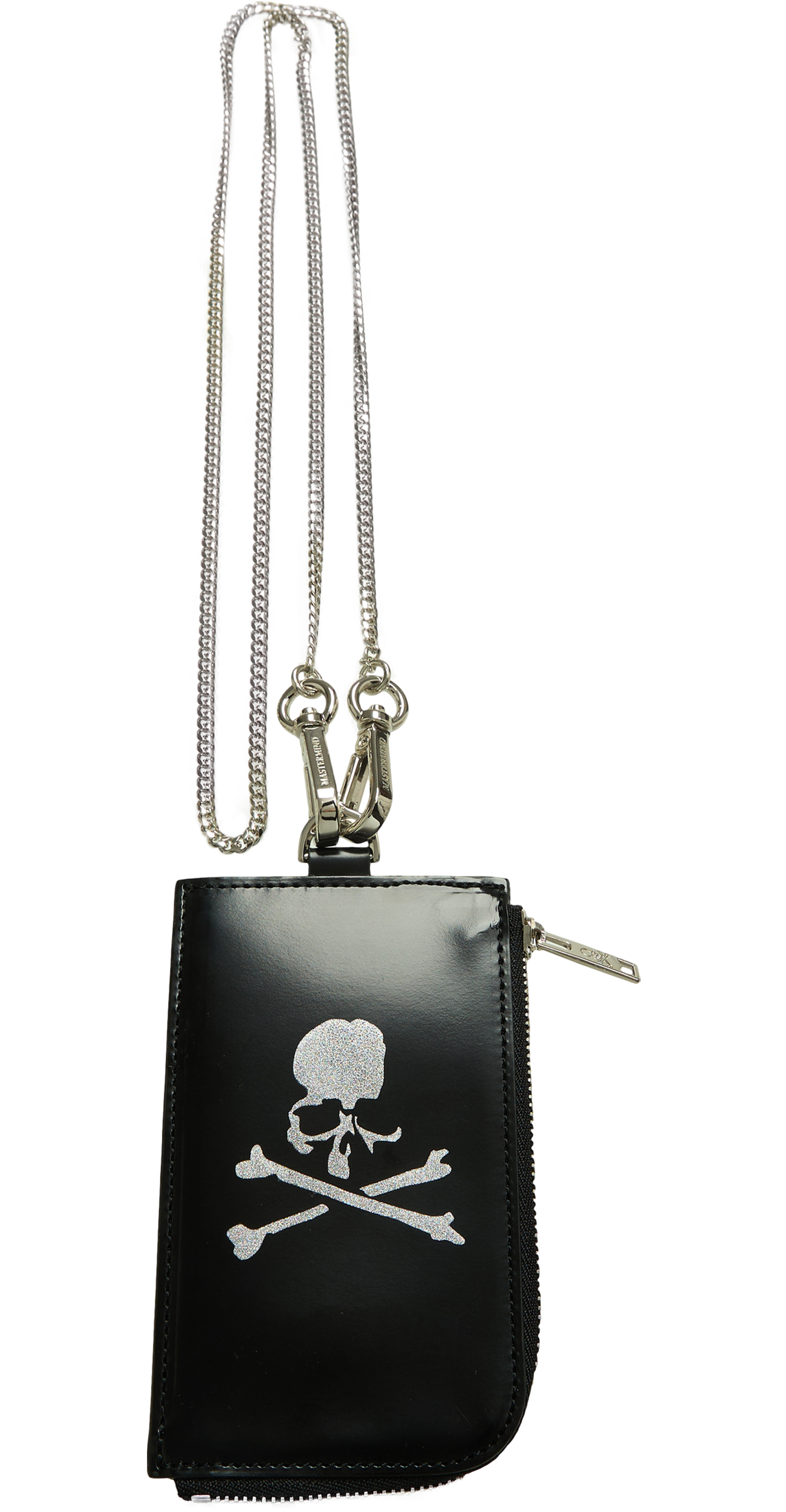 Mastermind WORLD Black leather cardholder