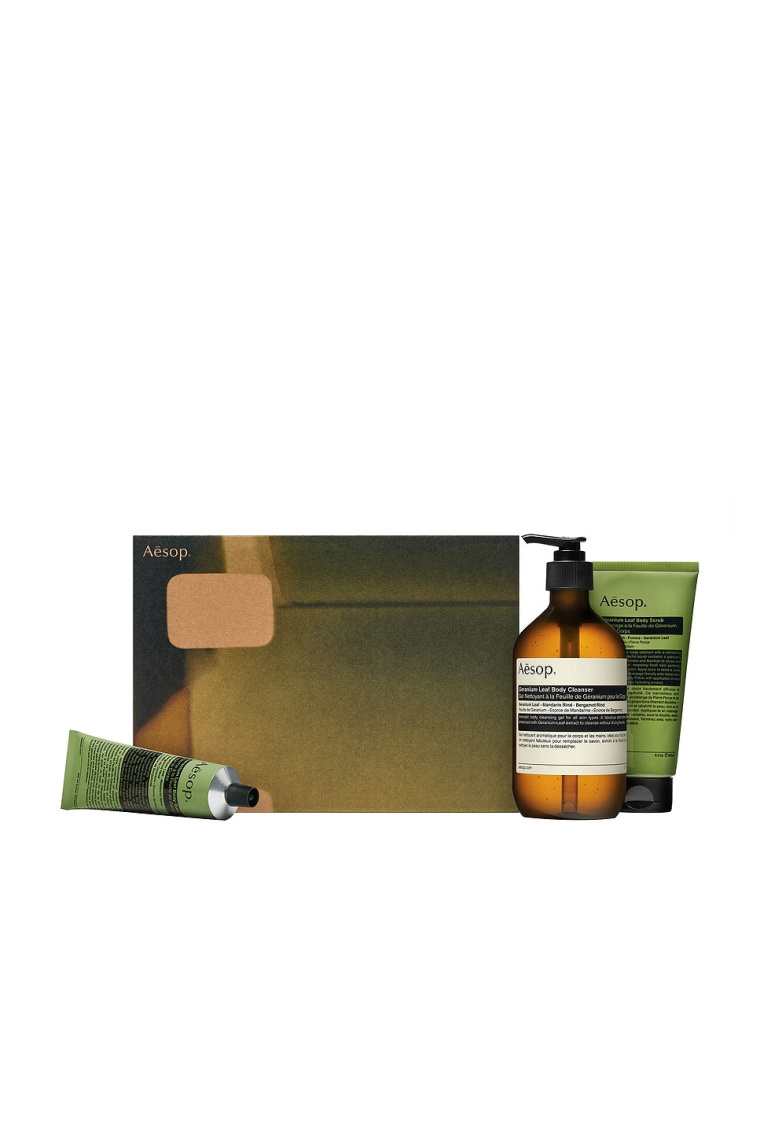 Aesop Geranium Leaf Body Trio