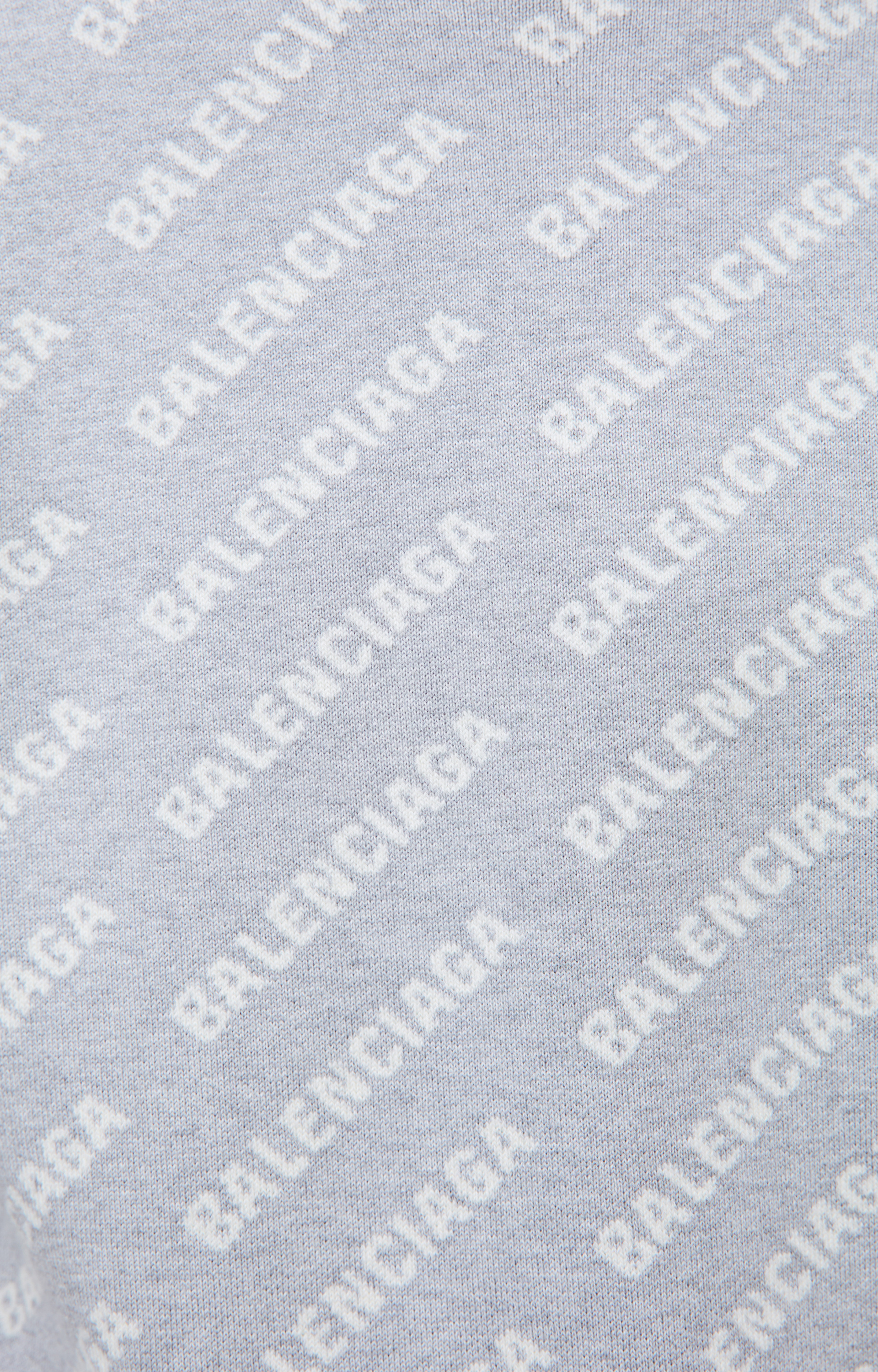 Balenciaga Grey logo sweater