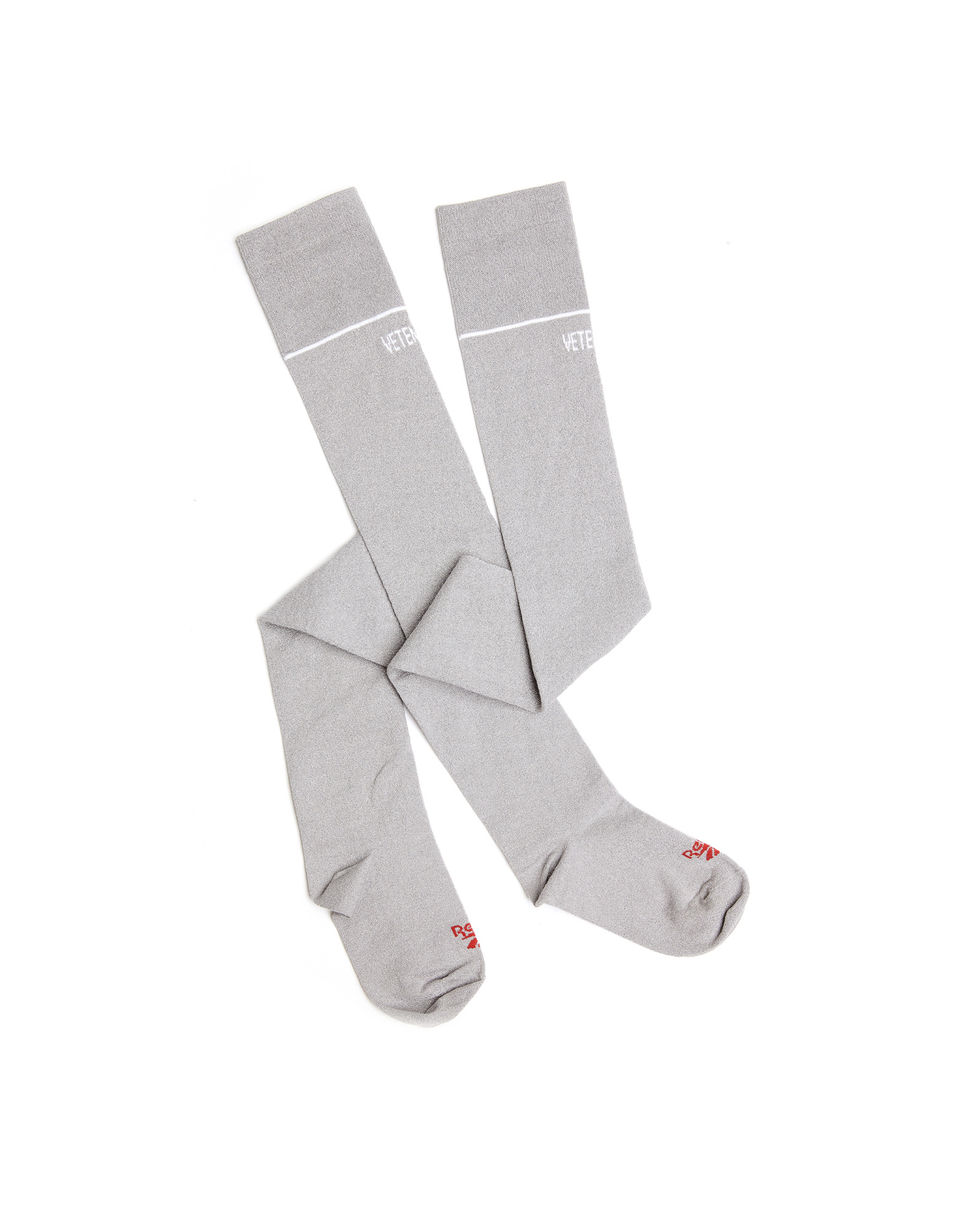 VETEMENTS Lurex Knee High Socks