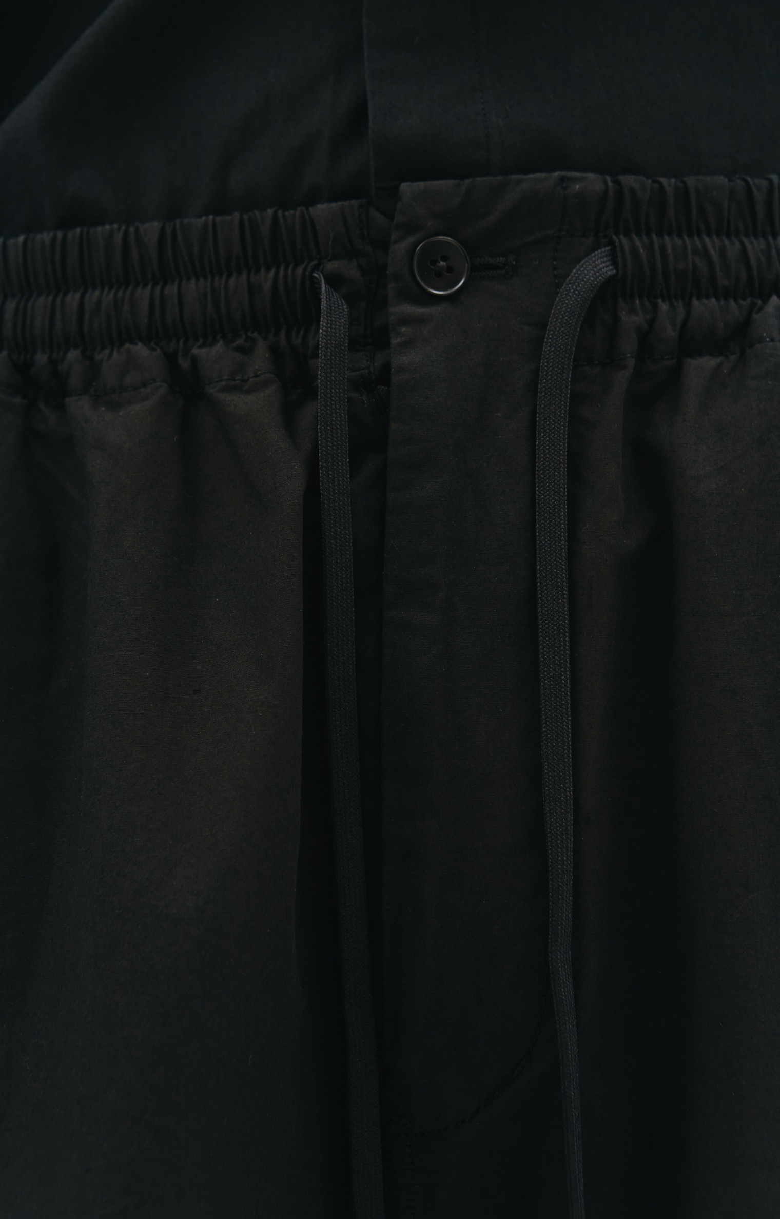 The Viridi-Anne Черные широкие брюки