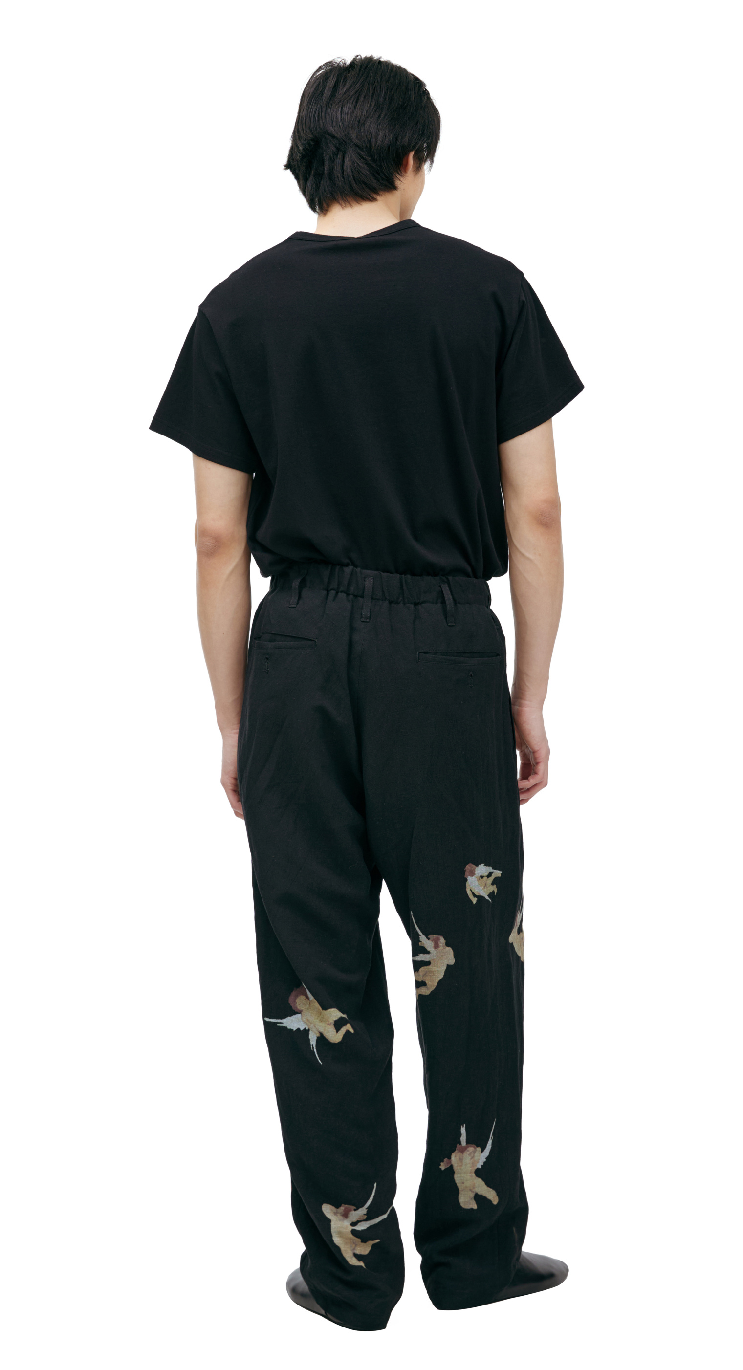 Yohji Yamamoto Monoprint trousers