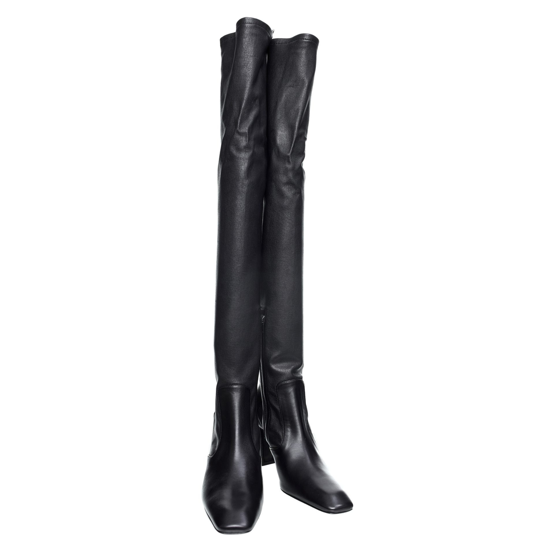 TOTEME Leather heeled boots