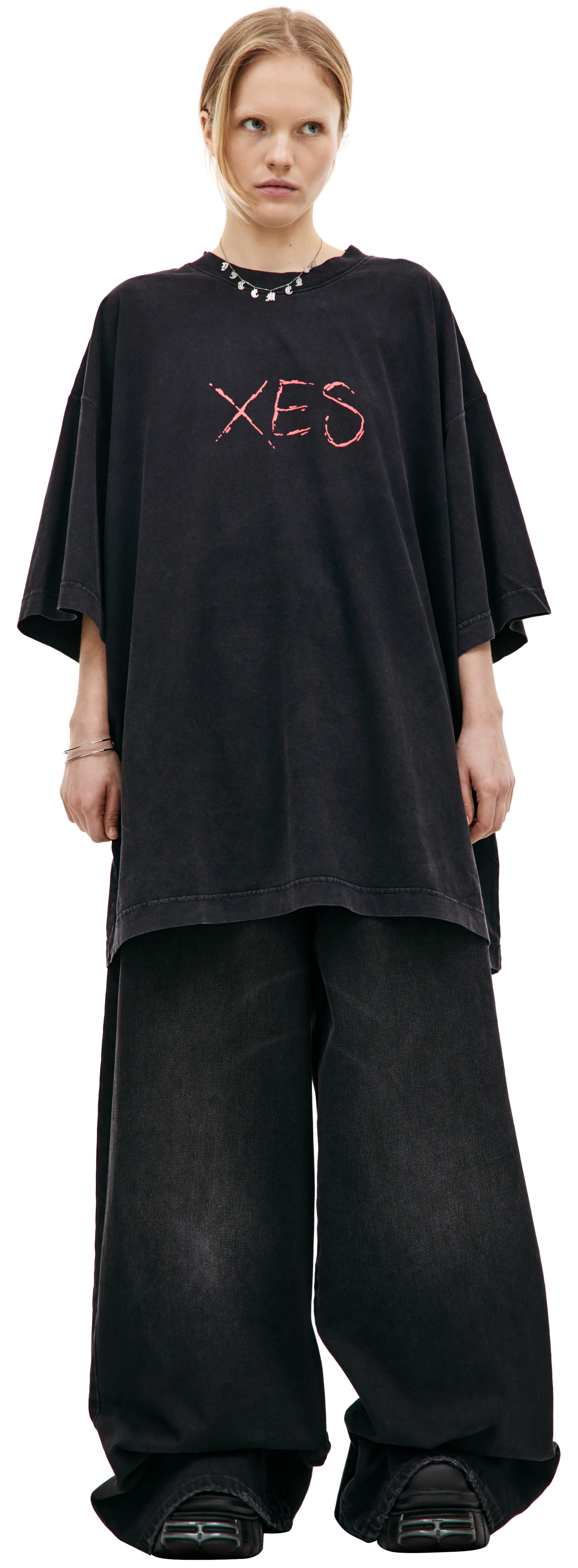 VETEMENTS XES printed t-shirt