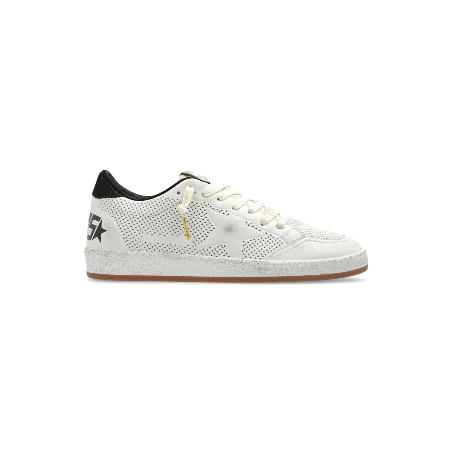 Golden Goose Men\'s Ballstar Leather Sneakers