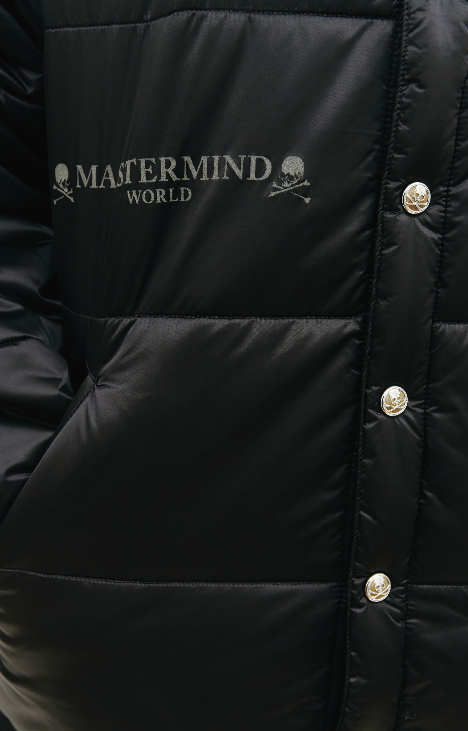 Mastermind WORLD Nylon padded jacket