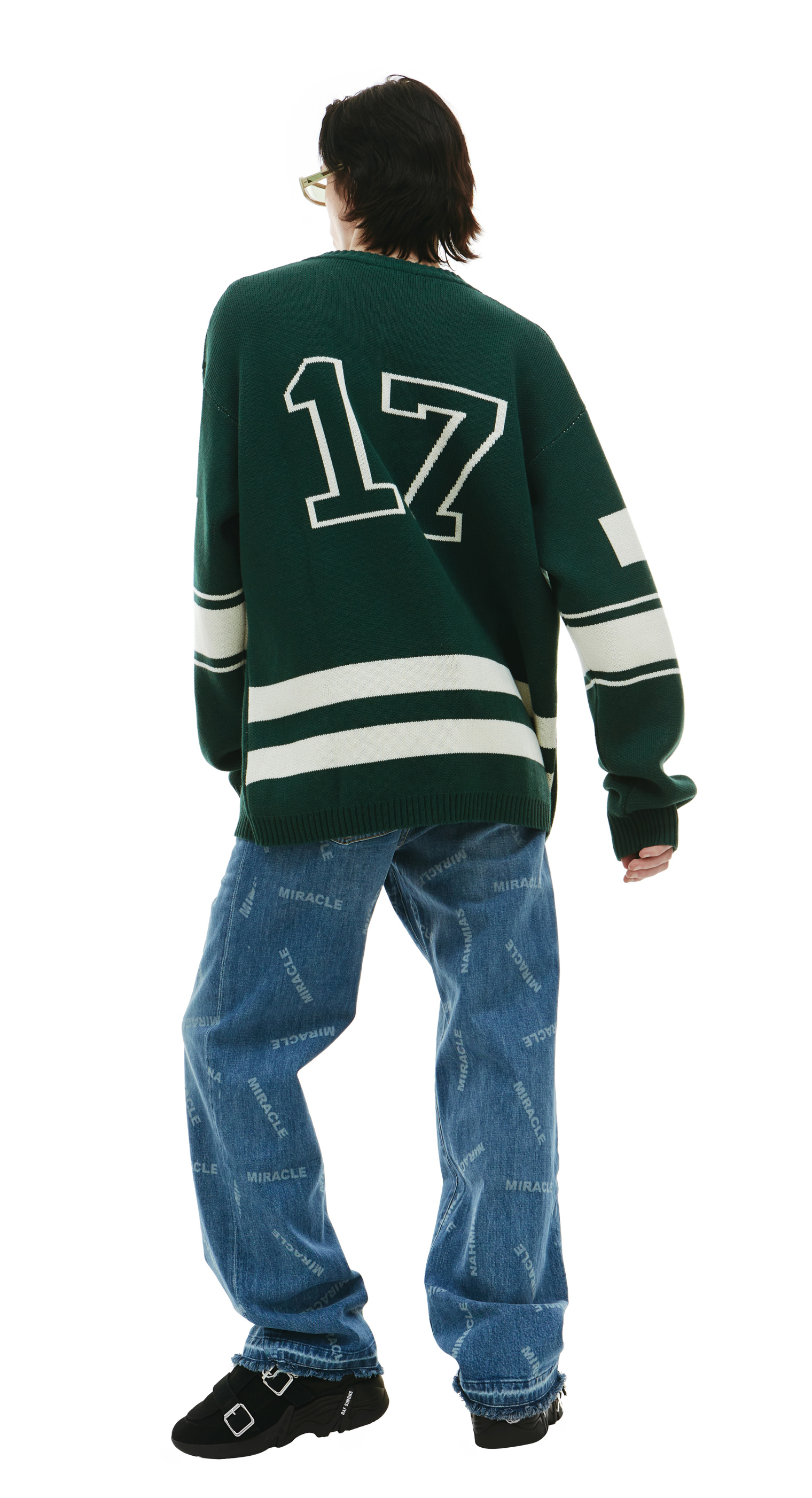 Nahmias Sweater football knit