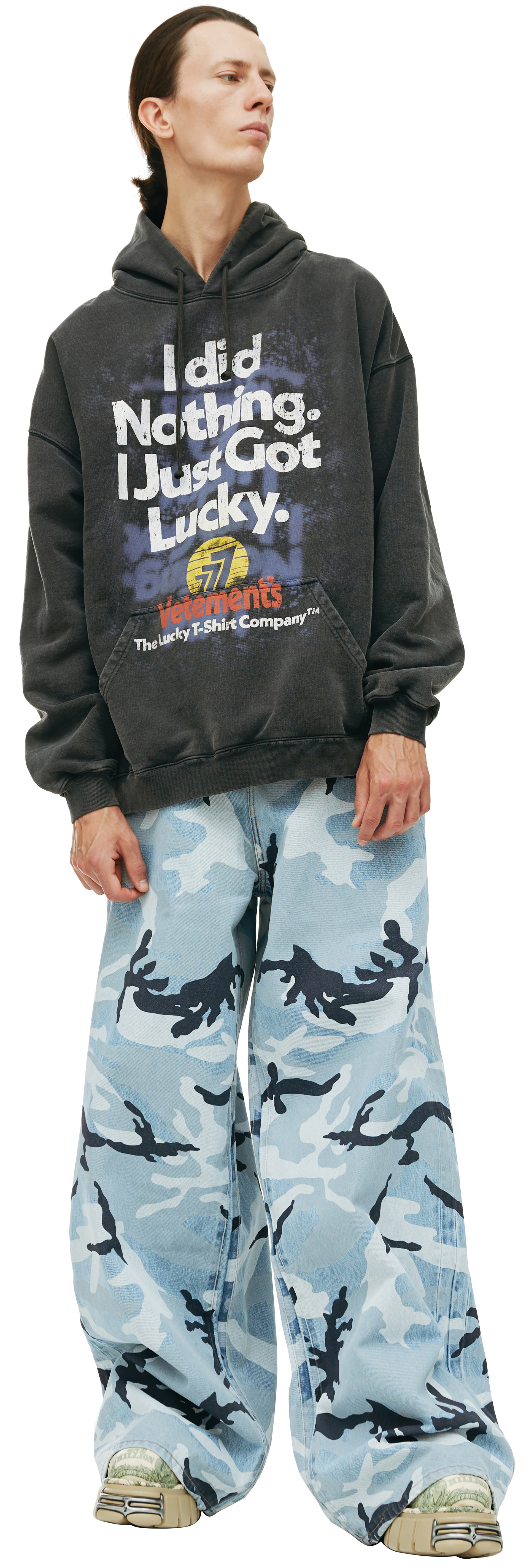 VETEMENTS Oversize printed hoodie