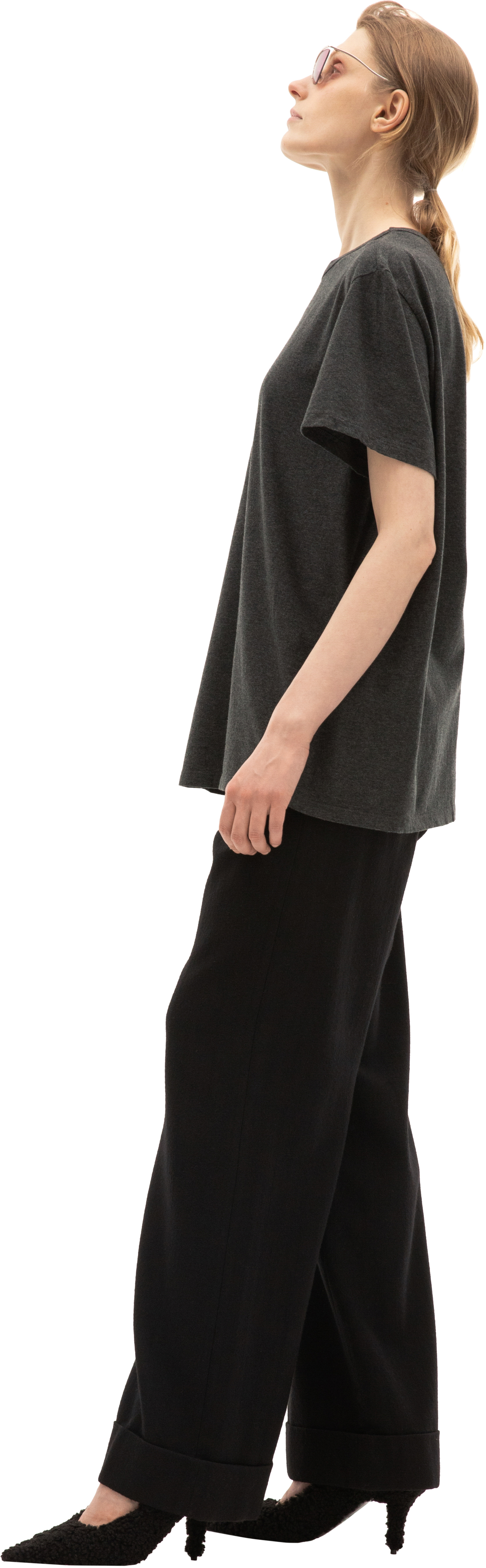 Maison Margiela Dark Grey Logo T-Shirt