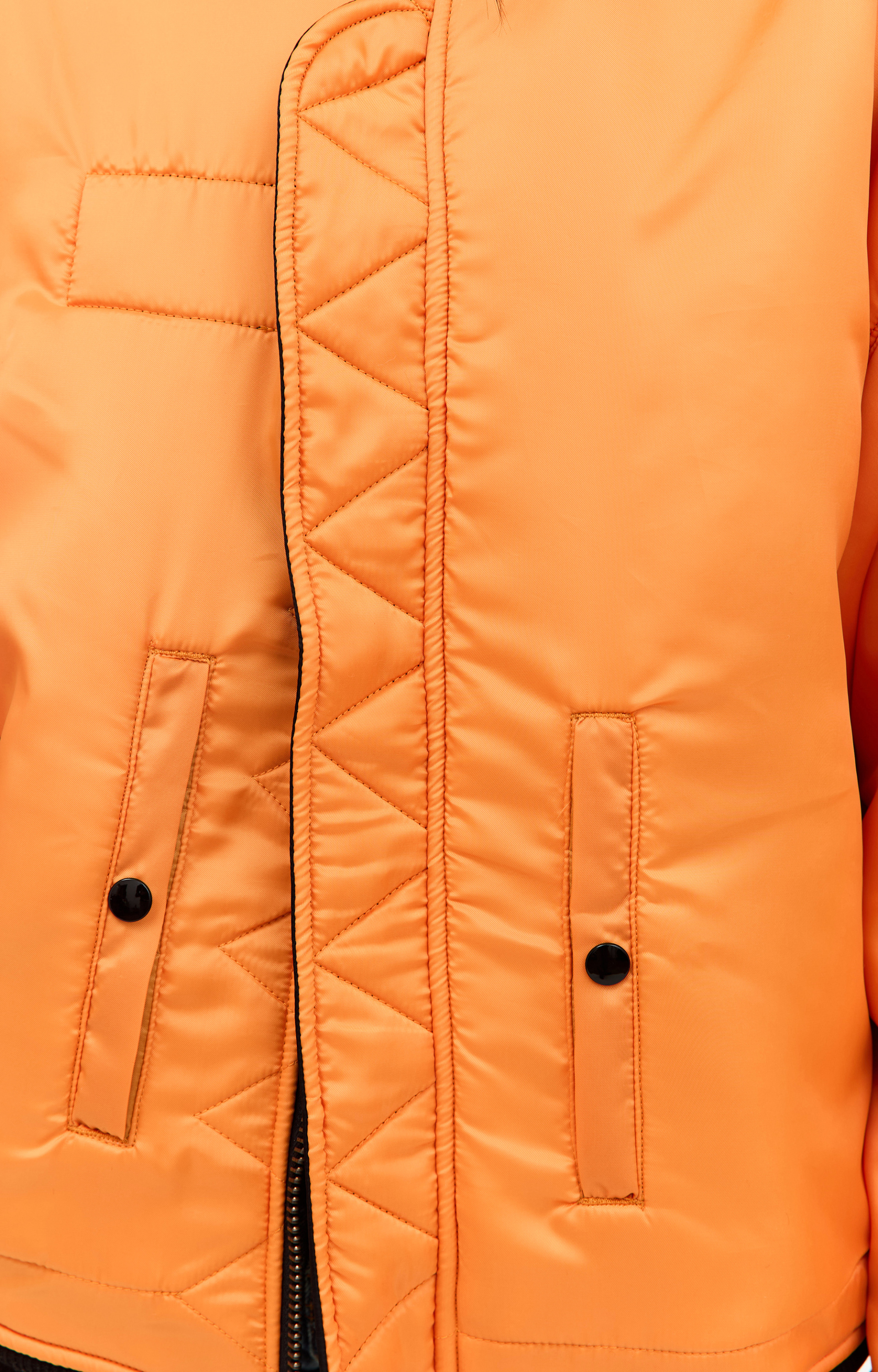 Saint Mxxxxxx Two-way zippered bomber