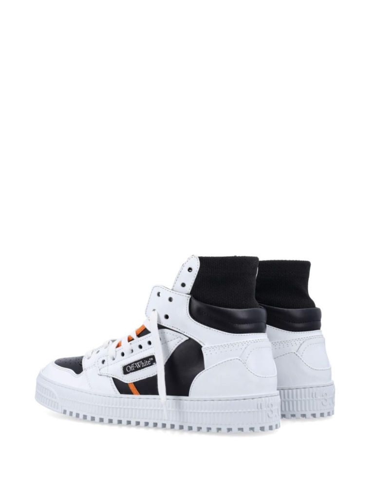 Off White 3.0 Off Court Calf Leather Sneakers