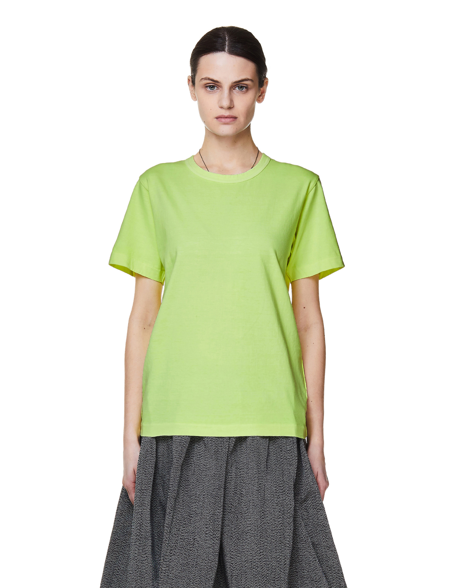 Comme des Garcons CdG Yellow Cotton T-Shirt