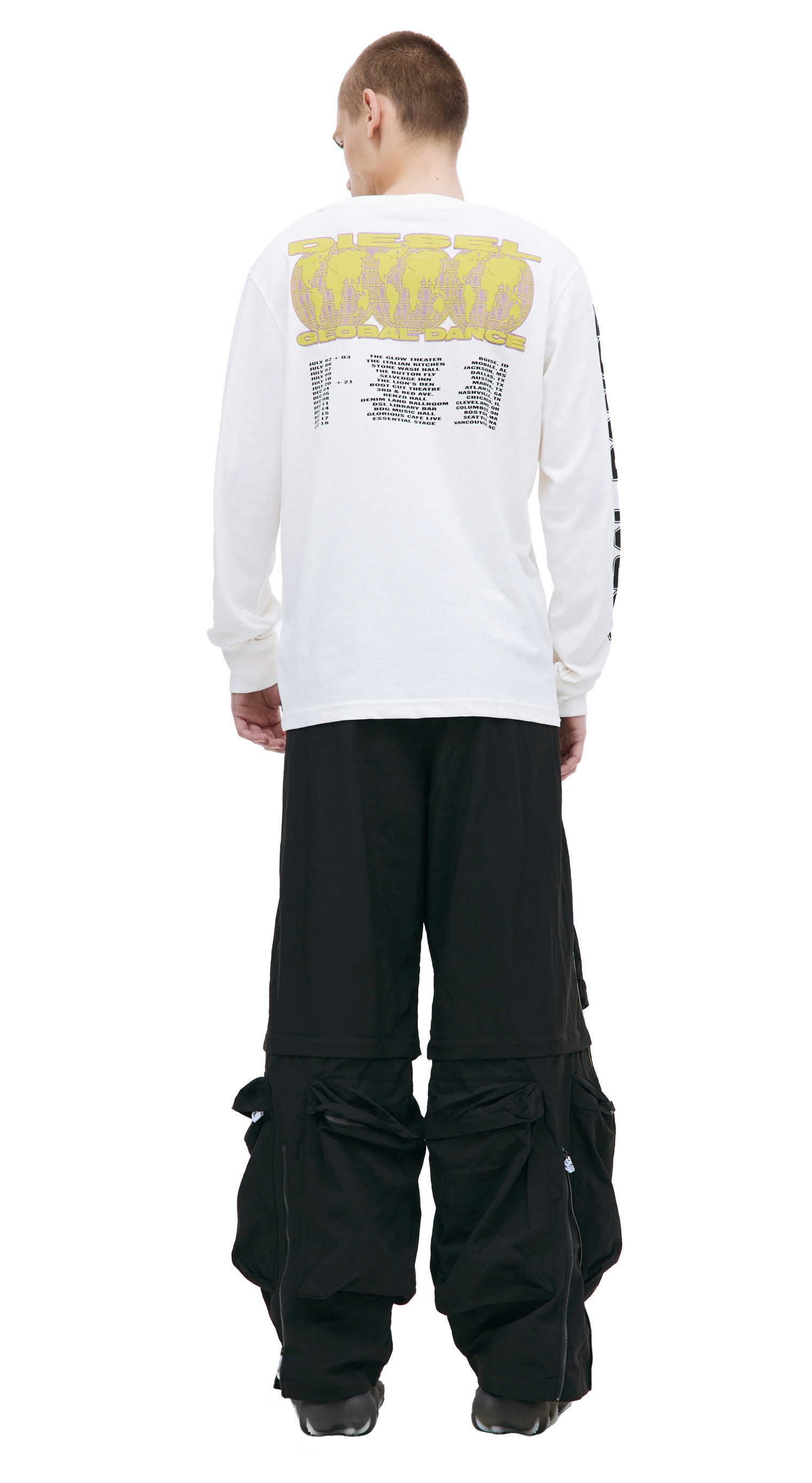 Diesel Global Dance printed longsleeve