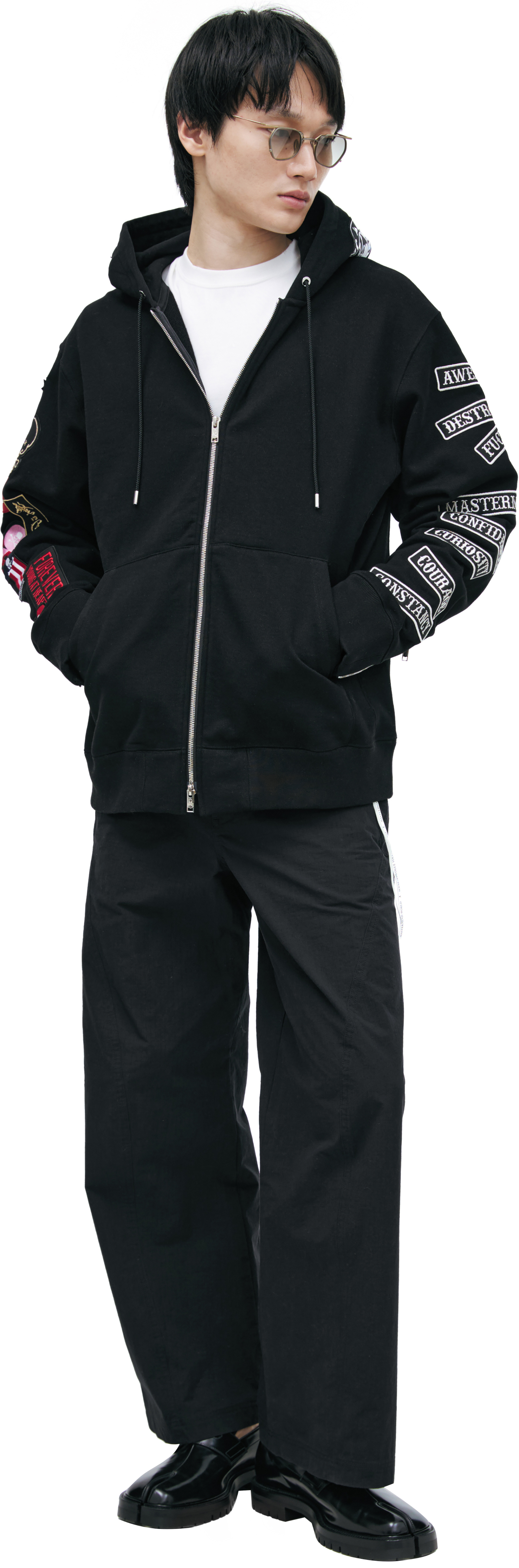 Mastermind WORLD Hoodie with patches