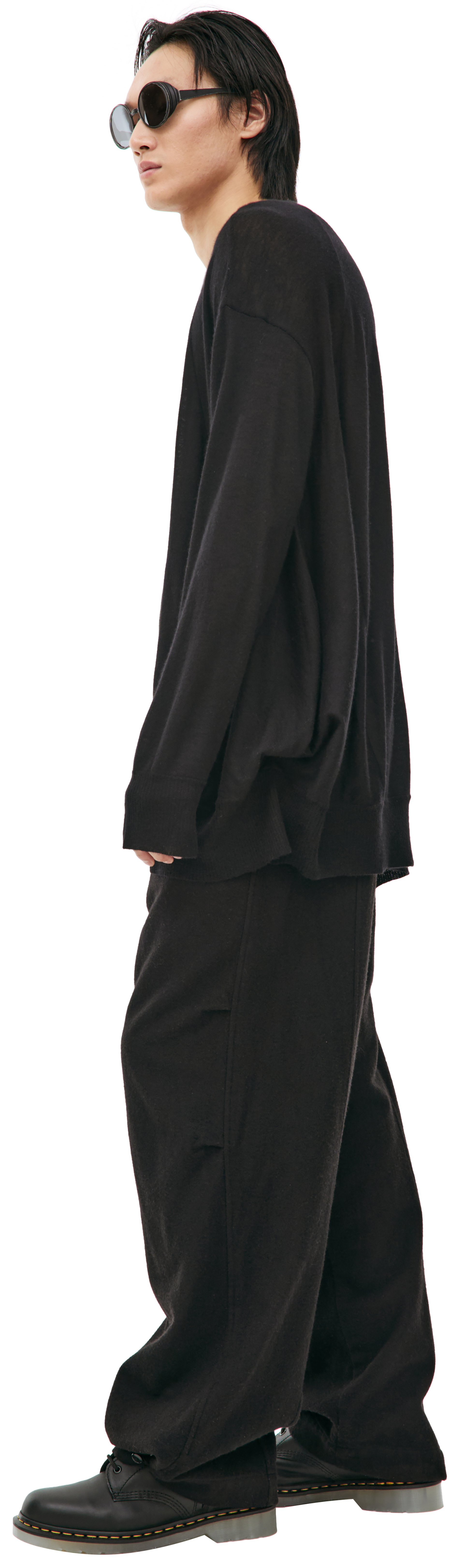 Ziggy Chen Black cashmere sweater