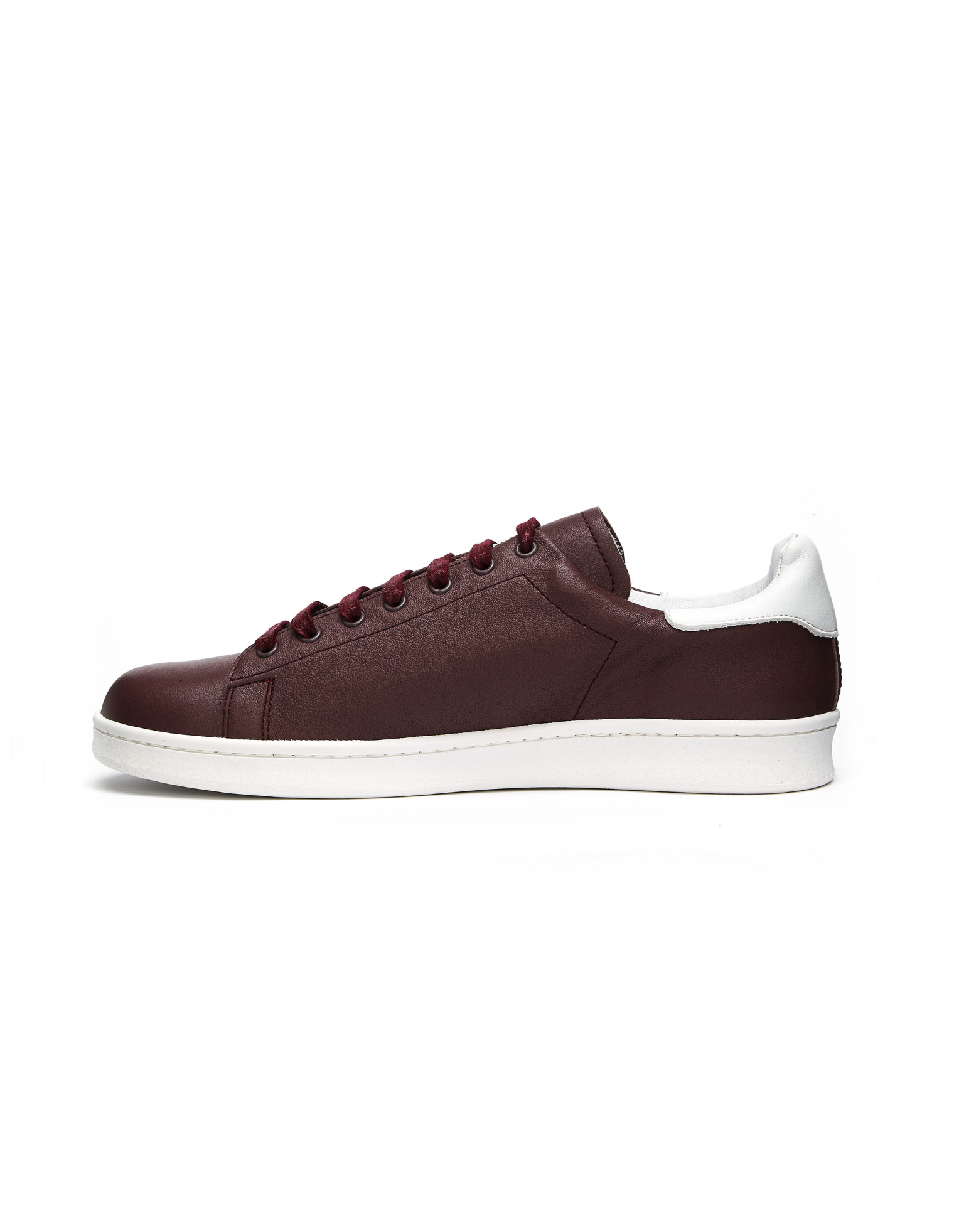 Undercover Brain Washed Generation Leather Burgundy Trainers