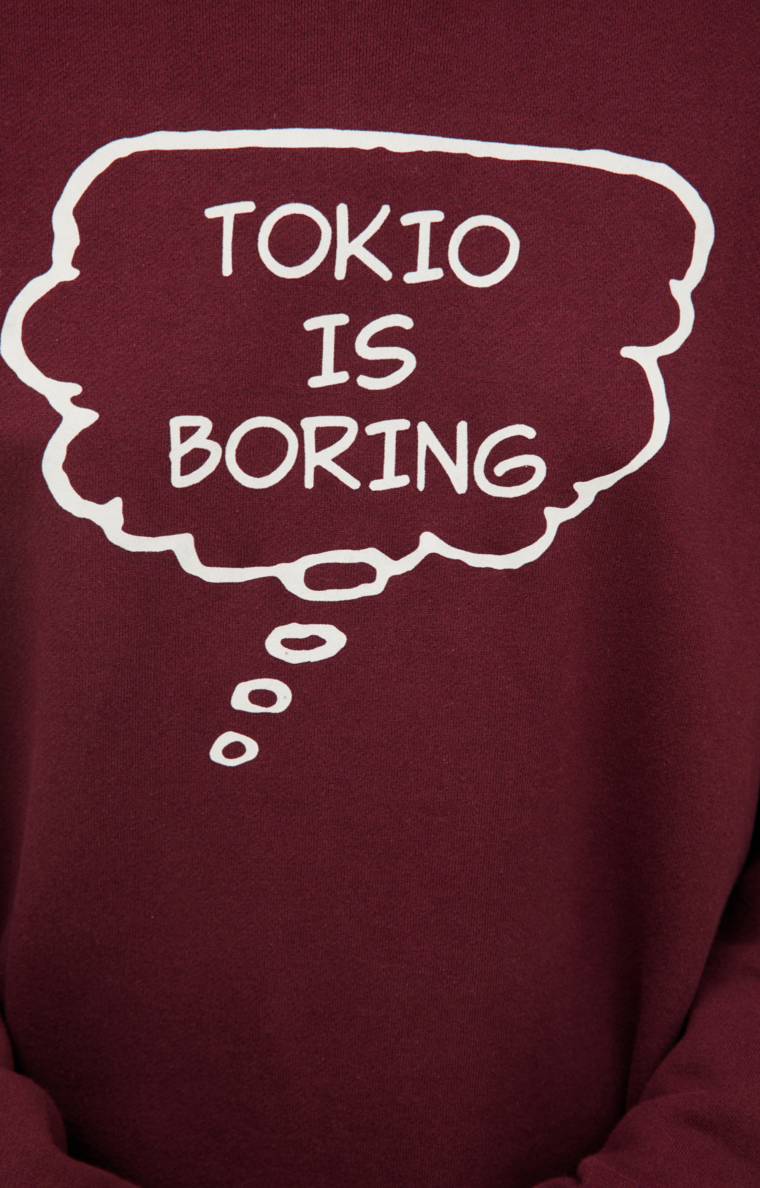 Undercover \'Tokio is boring\' sweatshirt