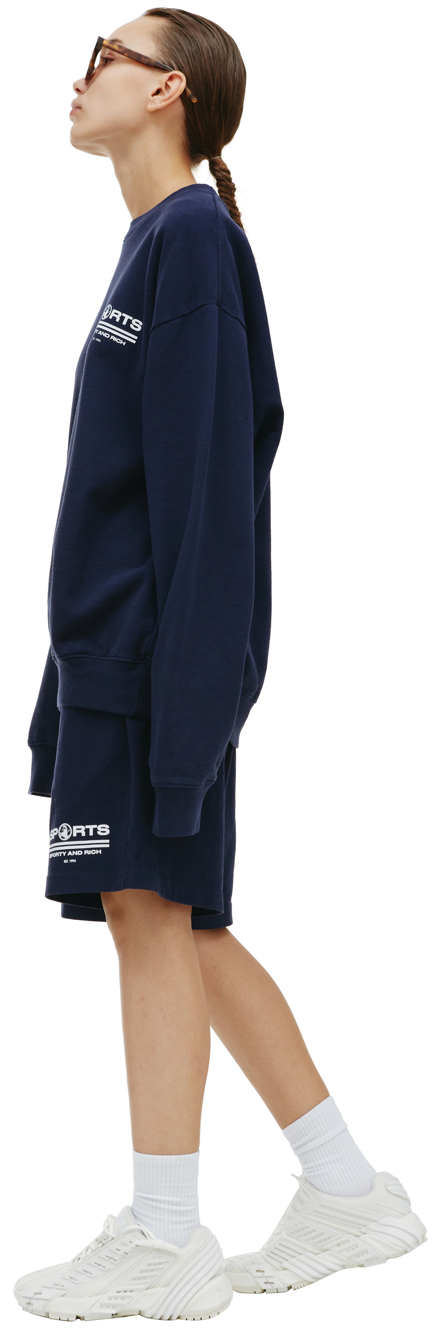 SPORTY & RICH Sports Sweatshirt