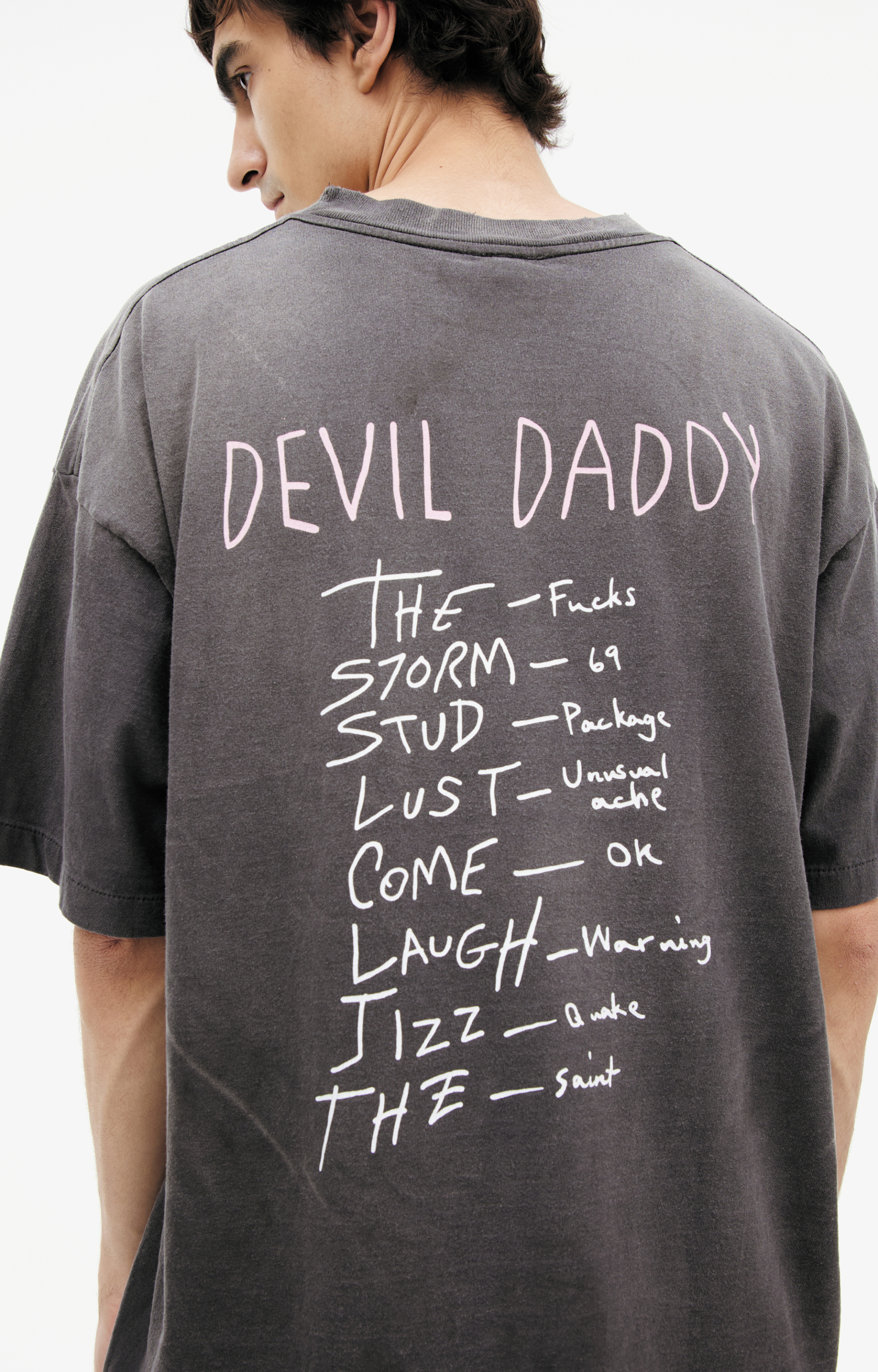 Saint Mxxxxxx Grey T-shirt with print