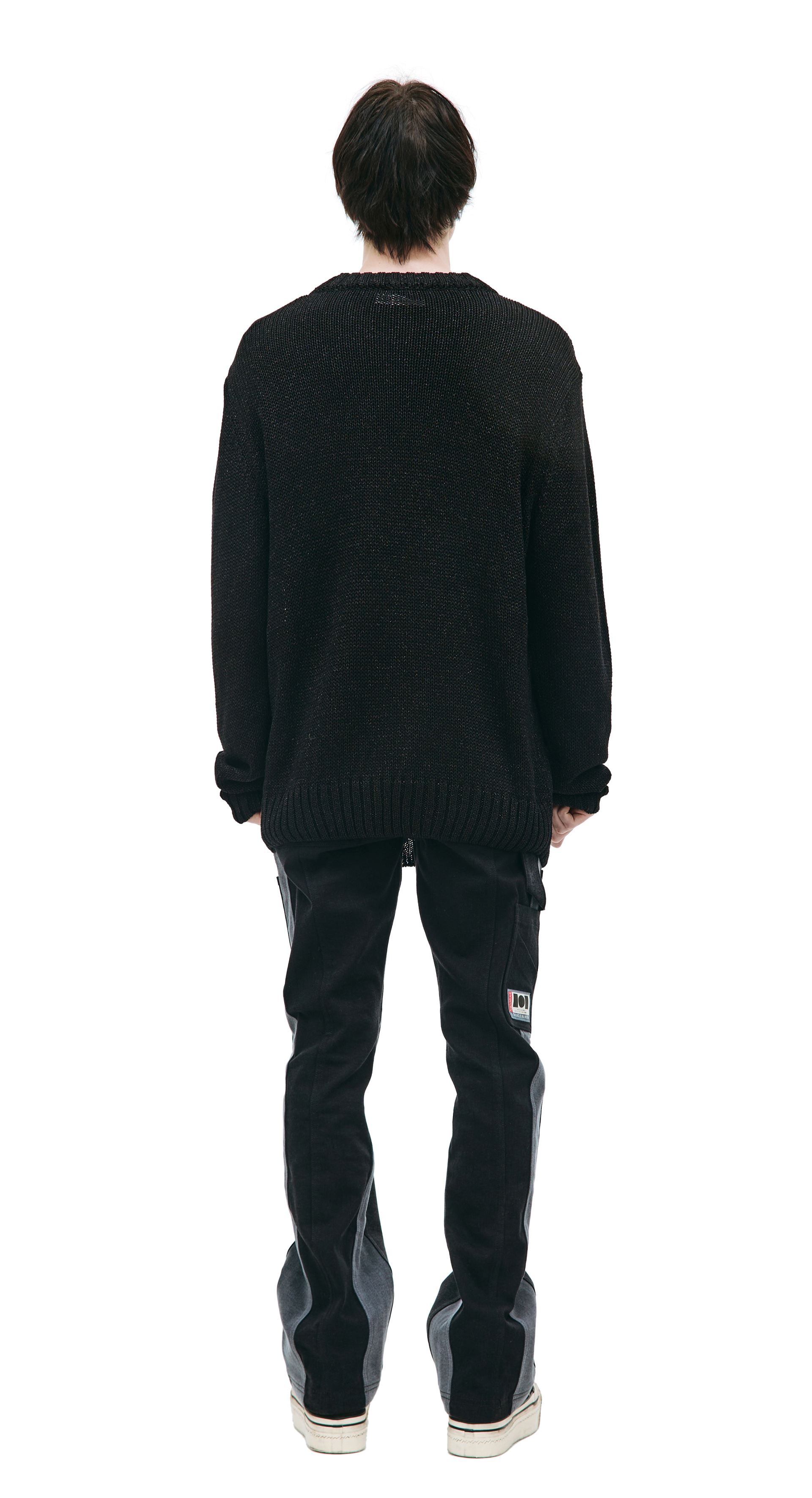 Midnight Studios Face knit sweater