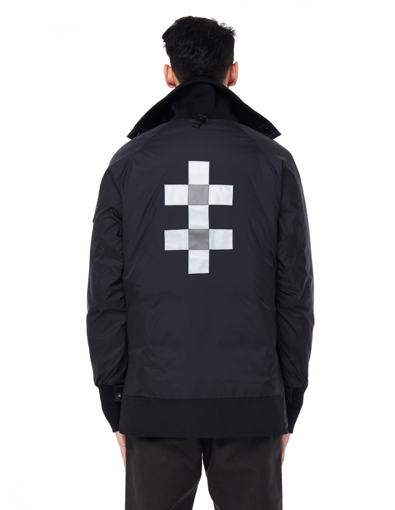 Junya Watanabe Черный пуховик Canada Goose