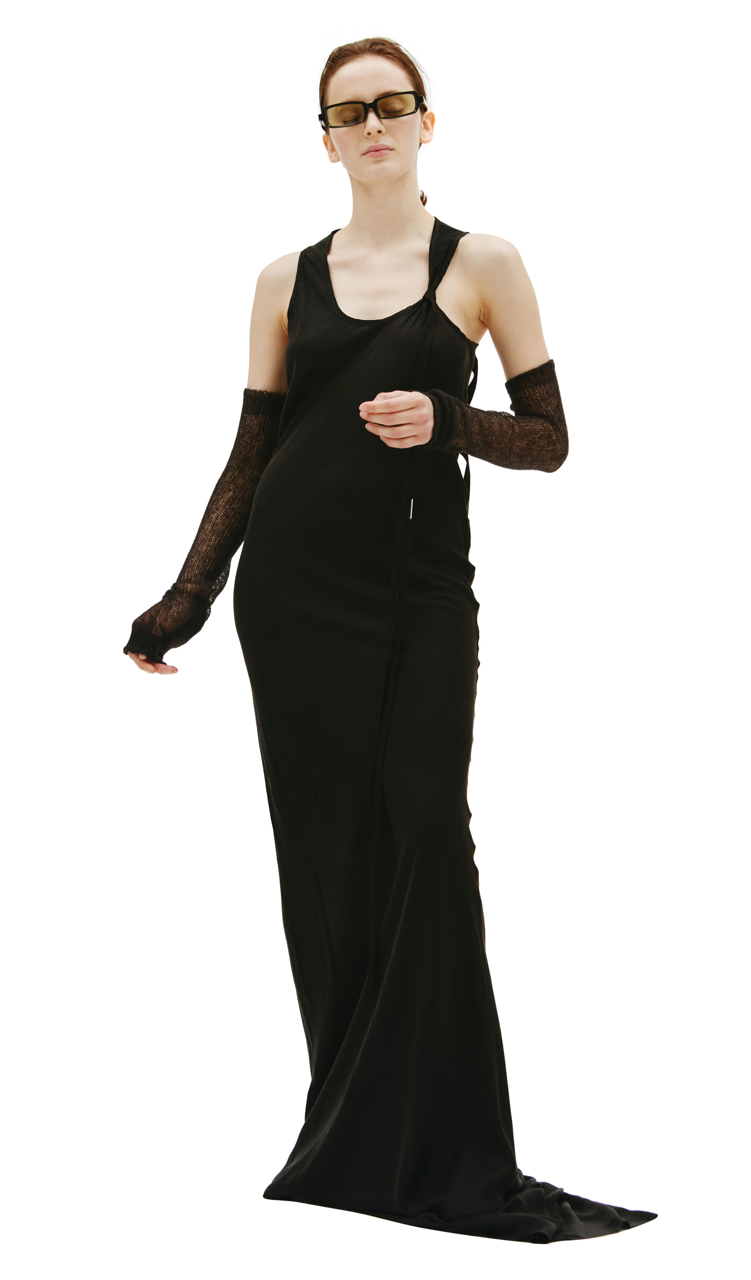 Ann Demeulemeester Платье Tine с лентами