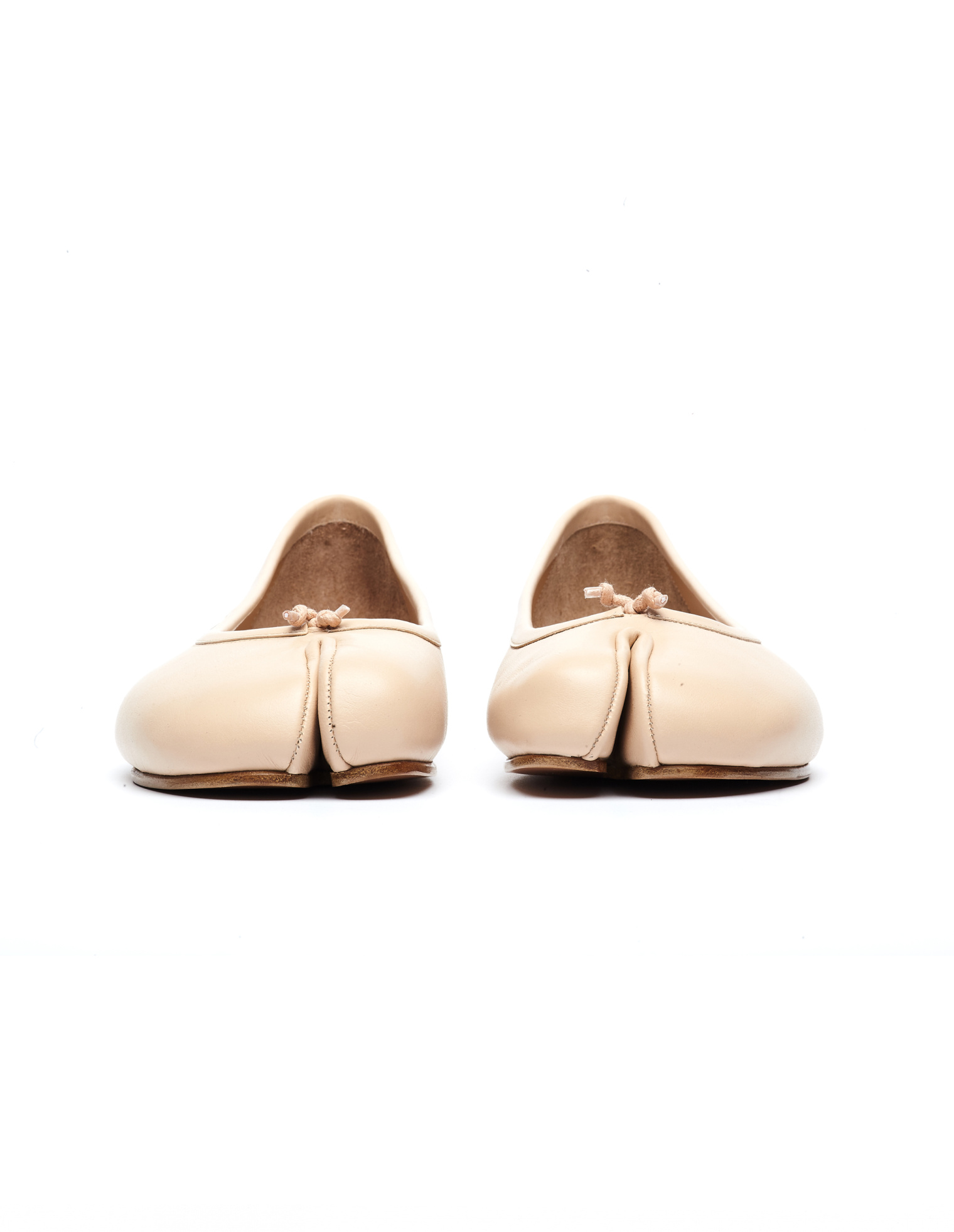 Maison Margiela Tabi Leather Ballerina Shoes