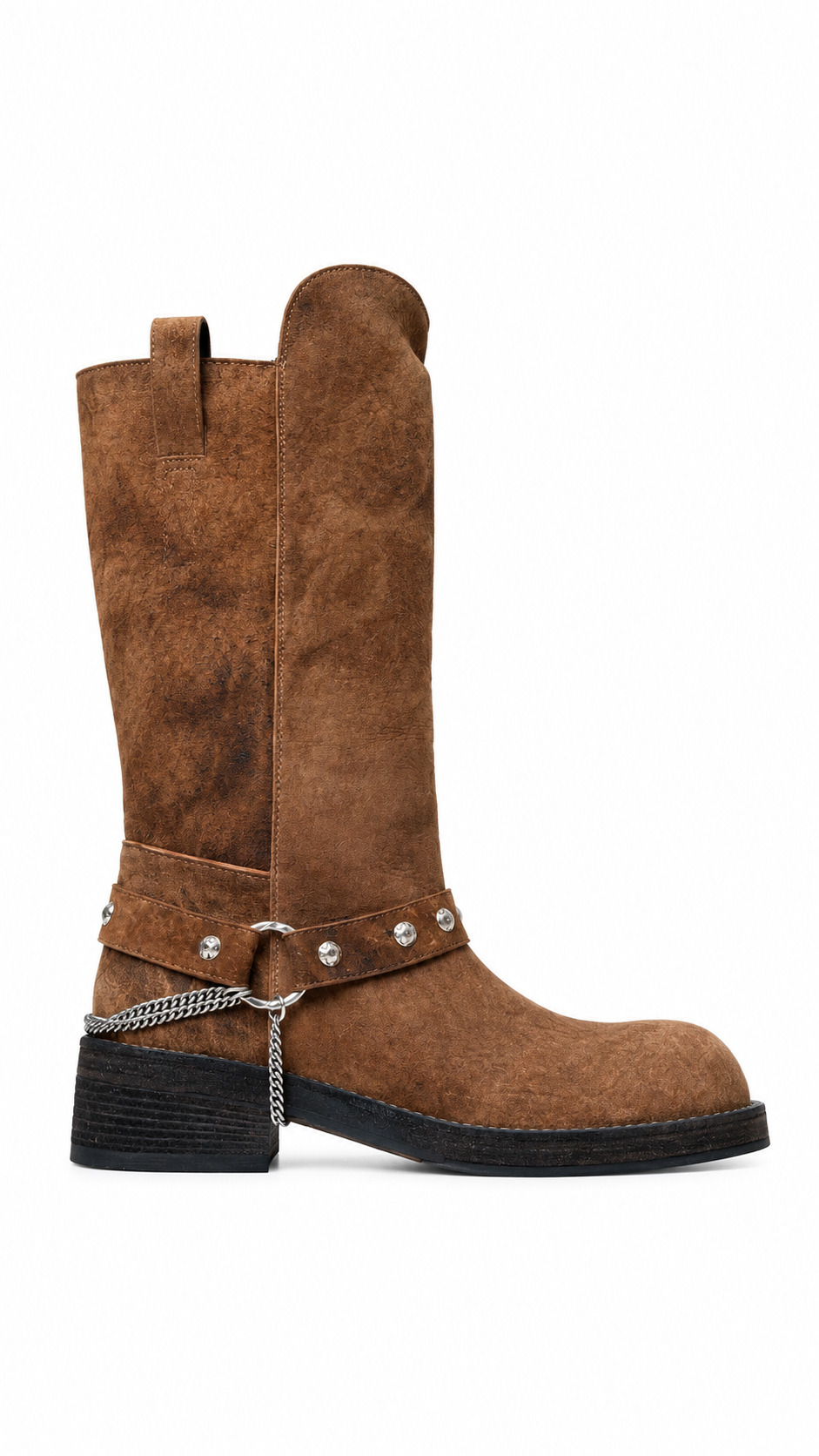 Ann Demeulemeester EDEED RIDING Low-Heel Boots