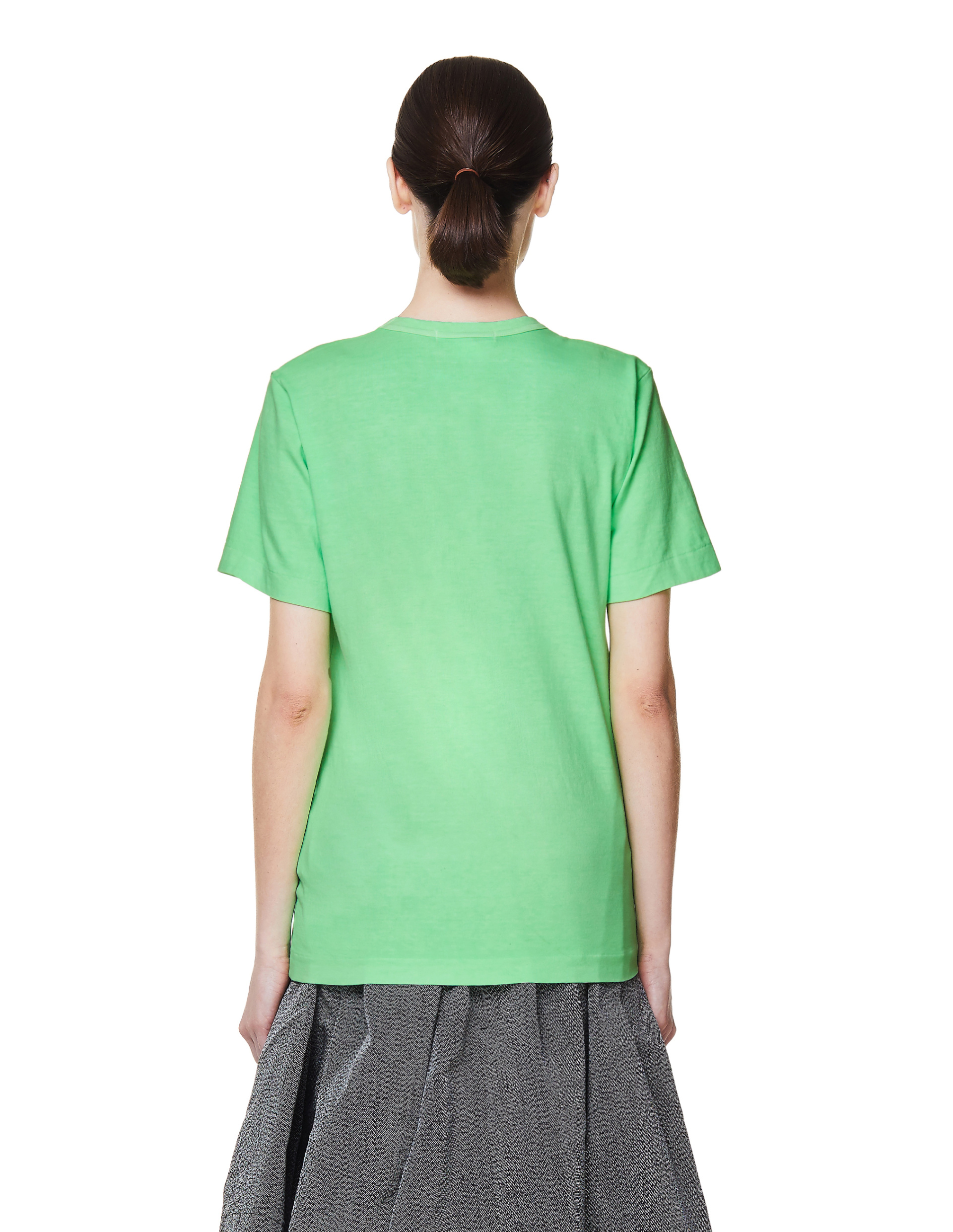Comme des Garcons CdG Green Cotton T-Shirt