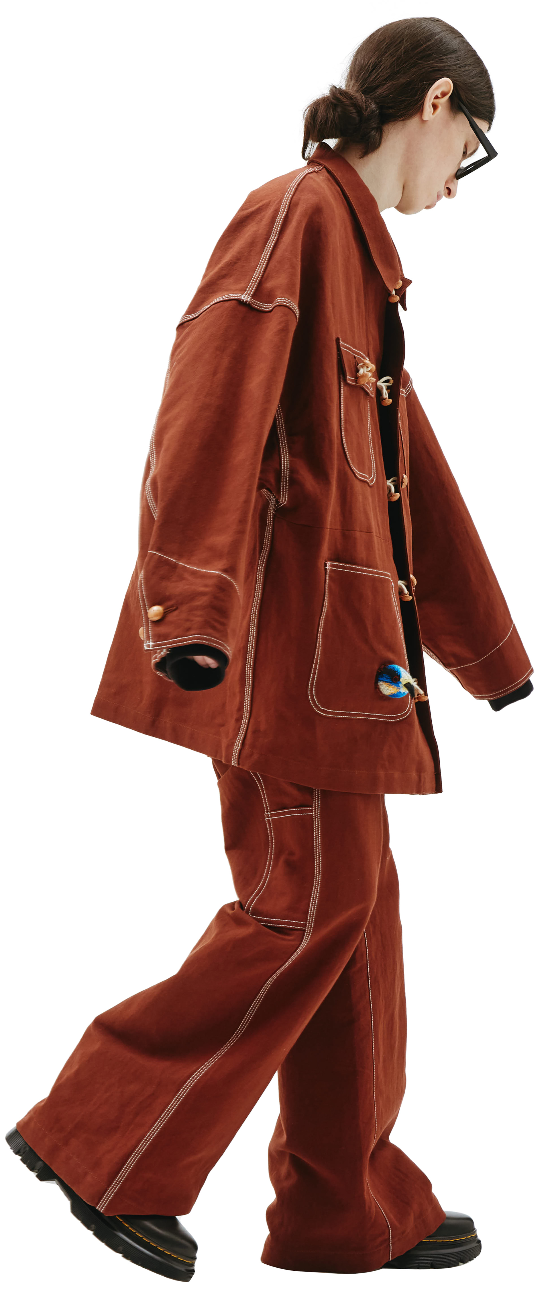 Doublet Wood Yarn Painter Jacket