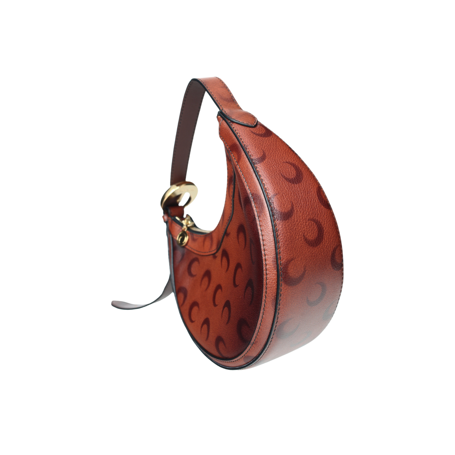 MARINE SERRE Eclips mini leather bag