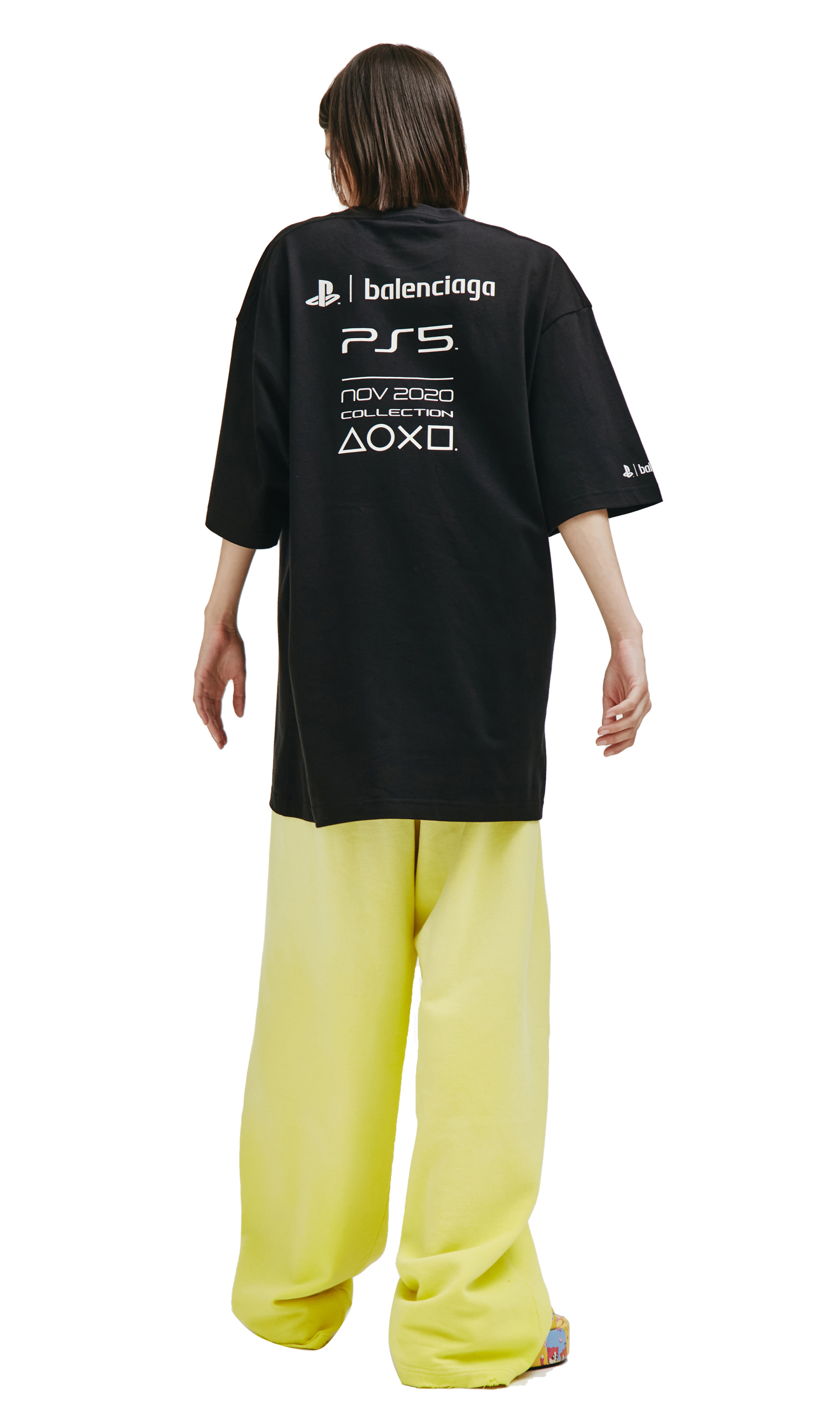 Balenciaga PLAYSTATION T-shirt IN BLACK