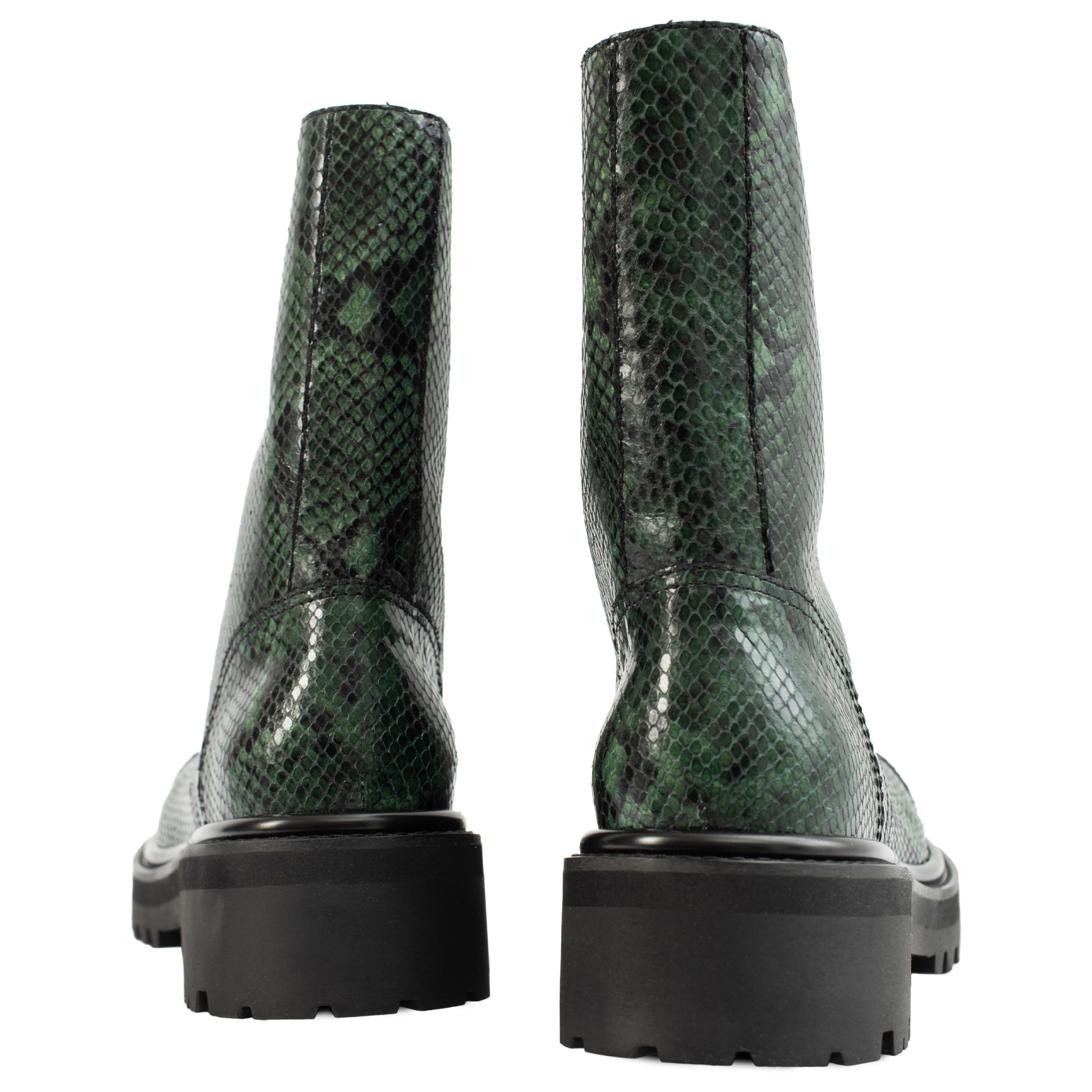 VETEMENTS Zip-up Combat Boots