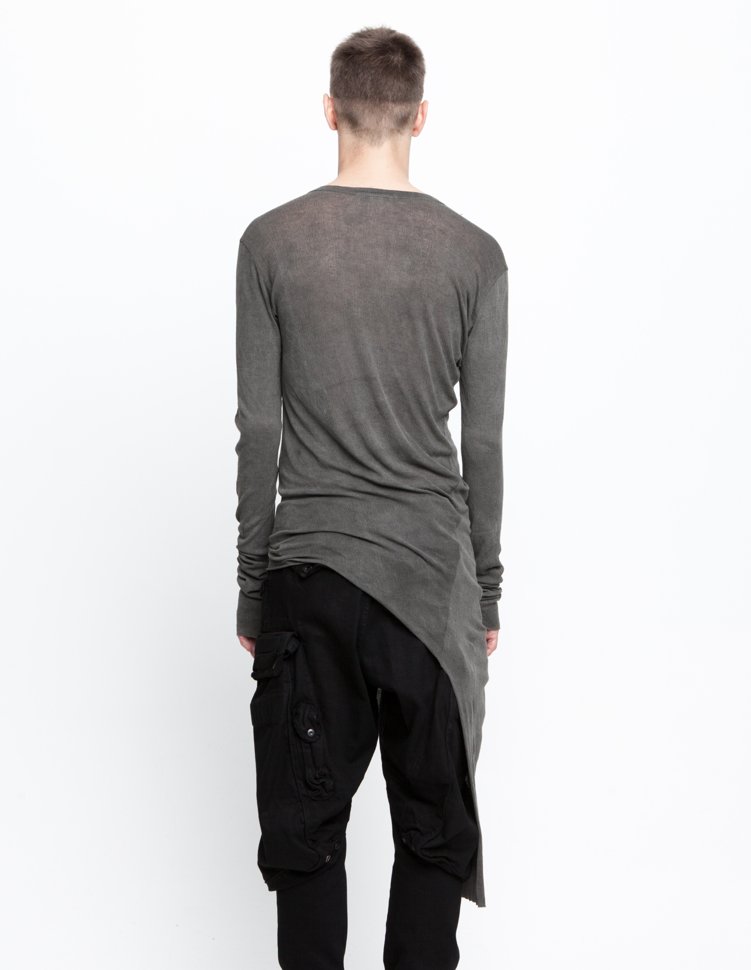 Julius Asymmetric long sleeve shirt