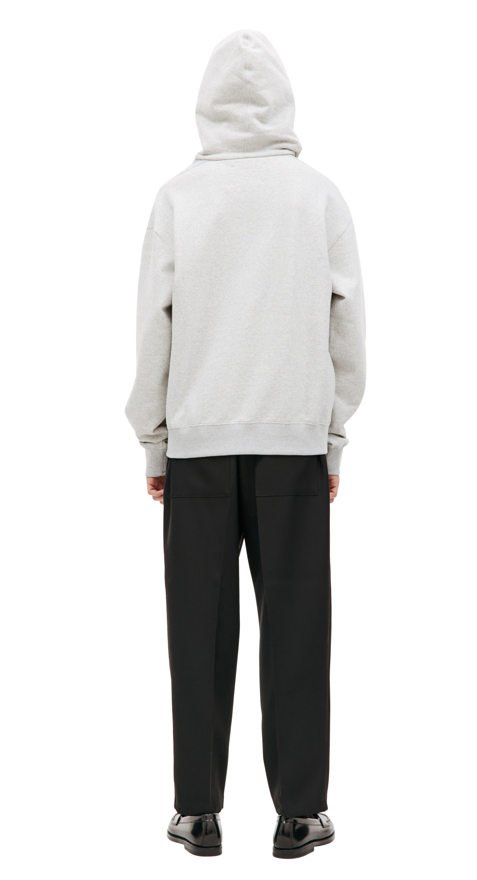 Jil Sander Logo printed hoodie