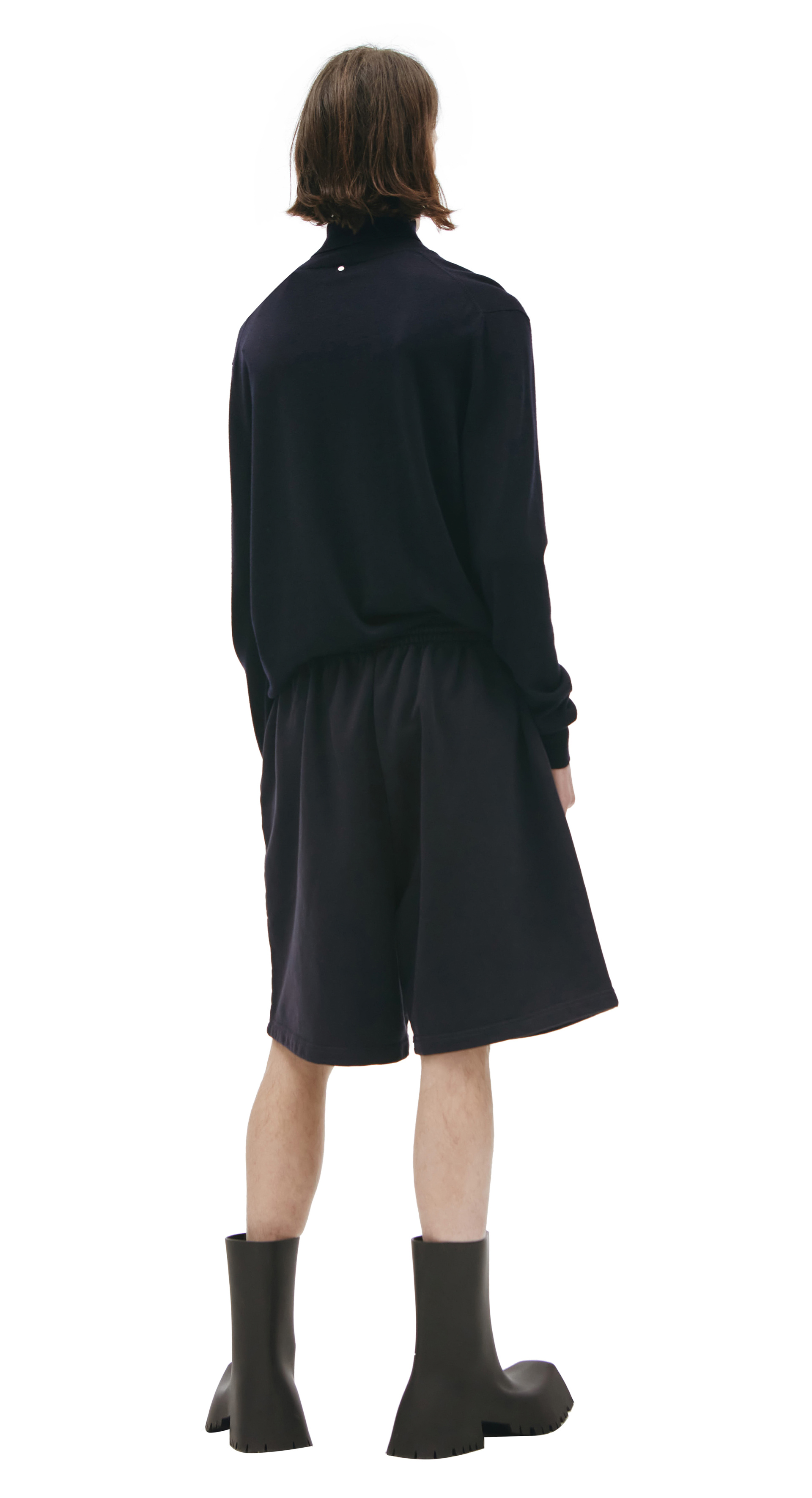 Balenciaga Logo cotton shorts