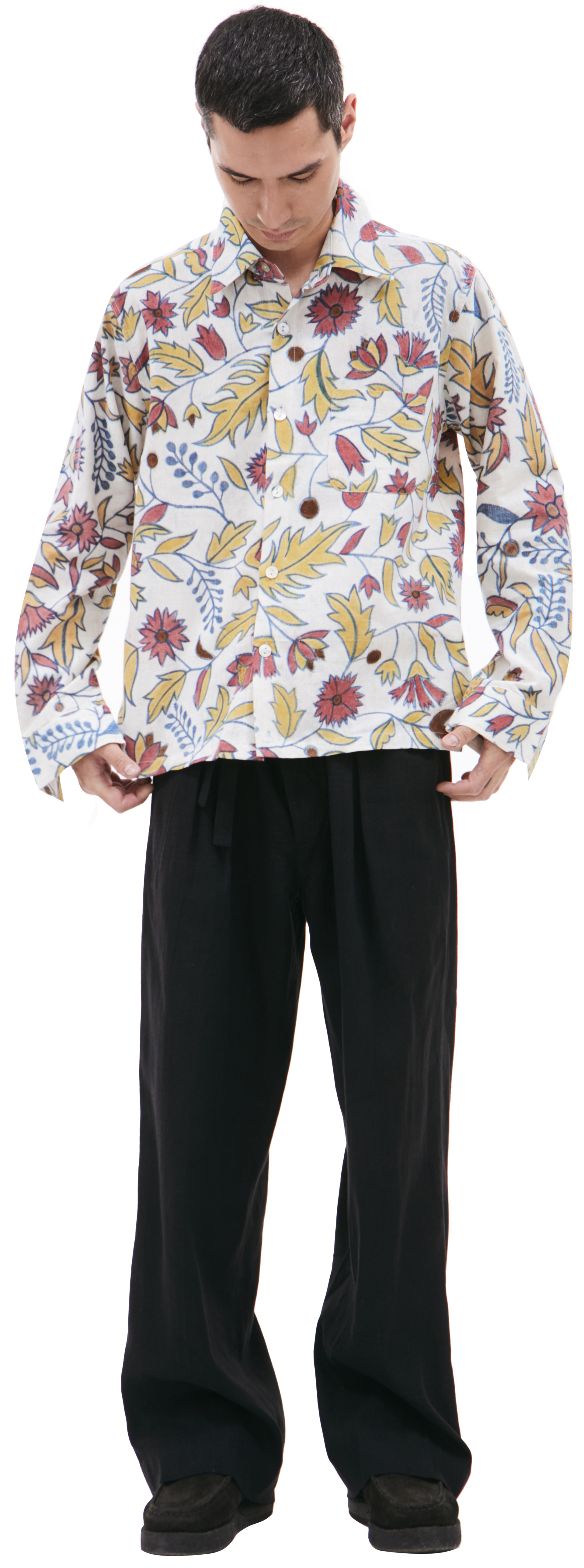 KARTIK Research Hand painted shirt