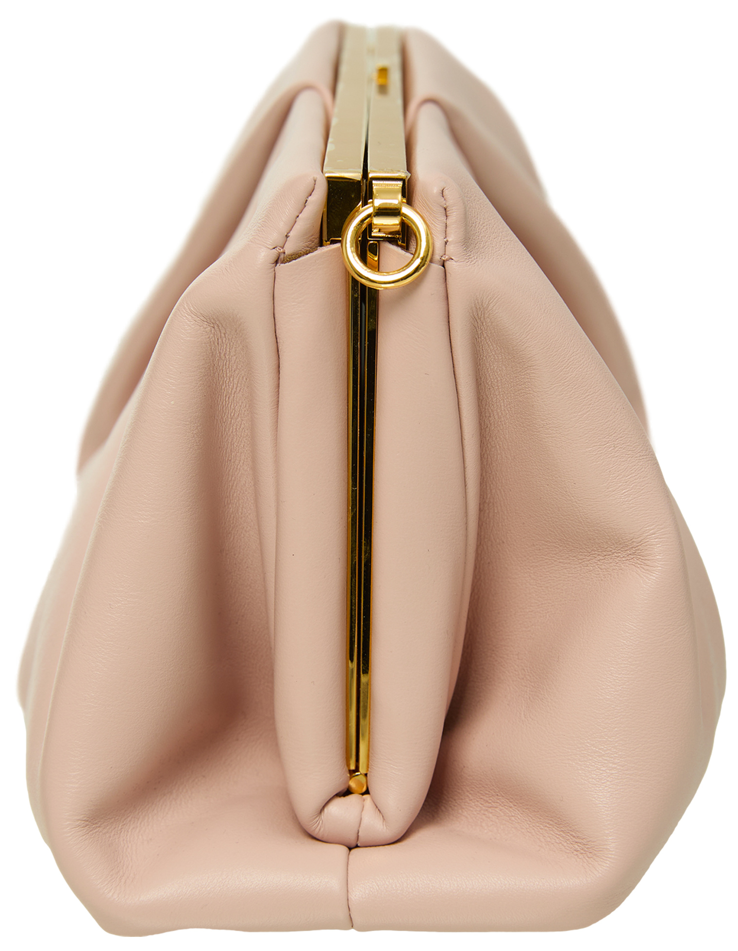 Dries Van Noten Pink leather clutch