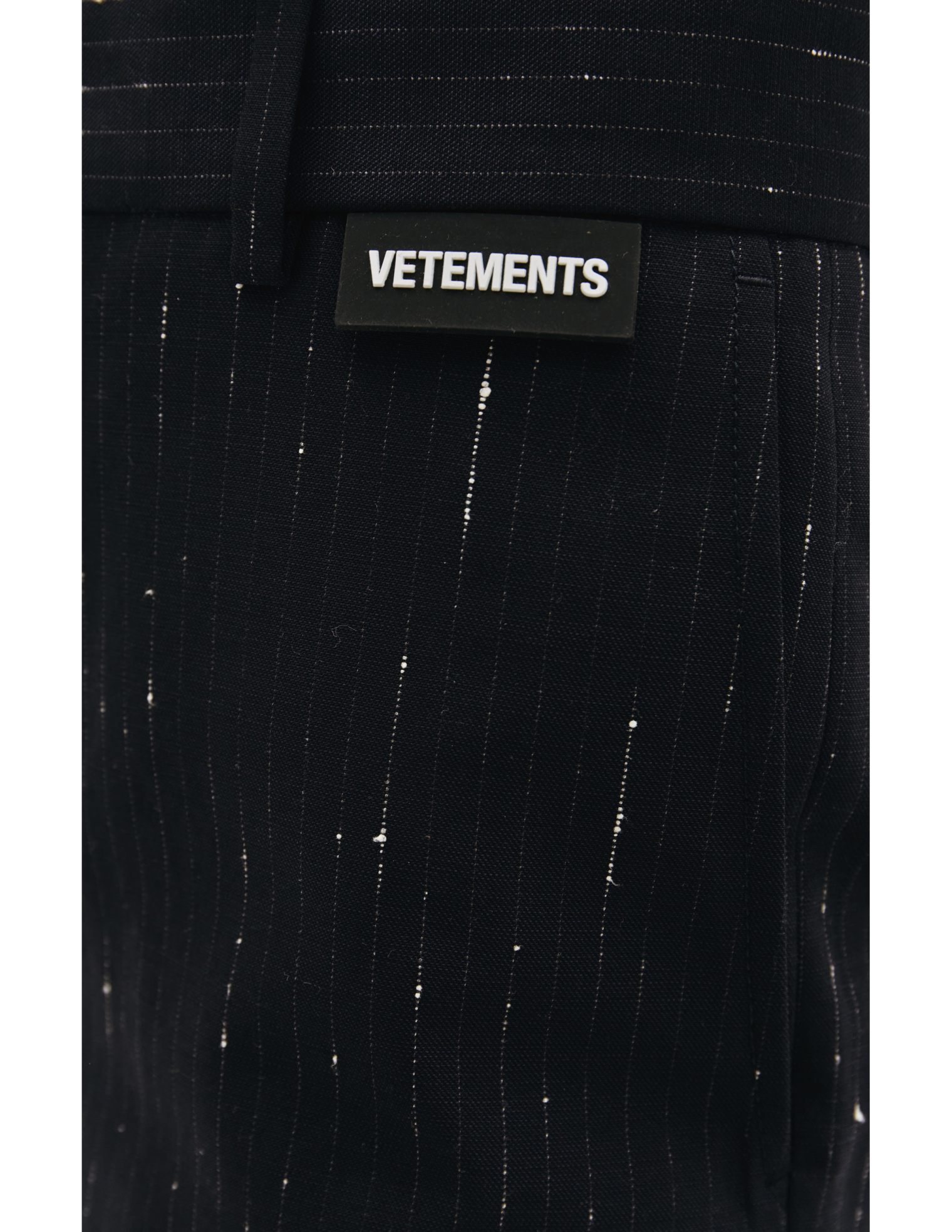 VETEMENTS Нigh-waisted striped pants