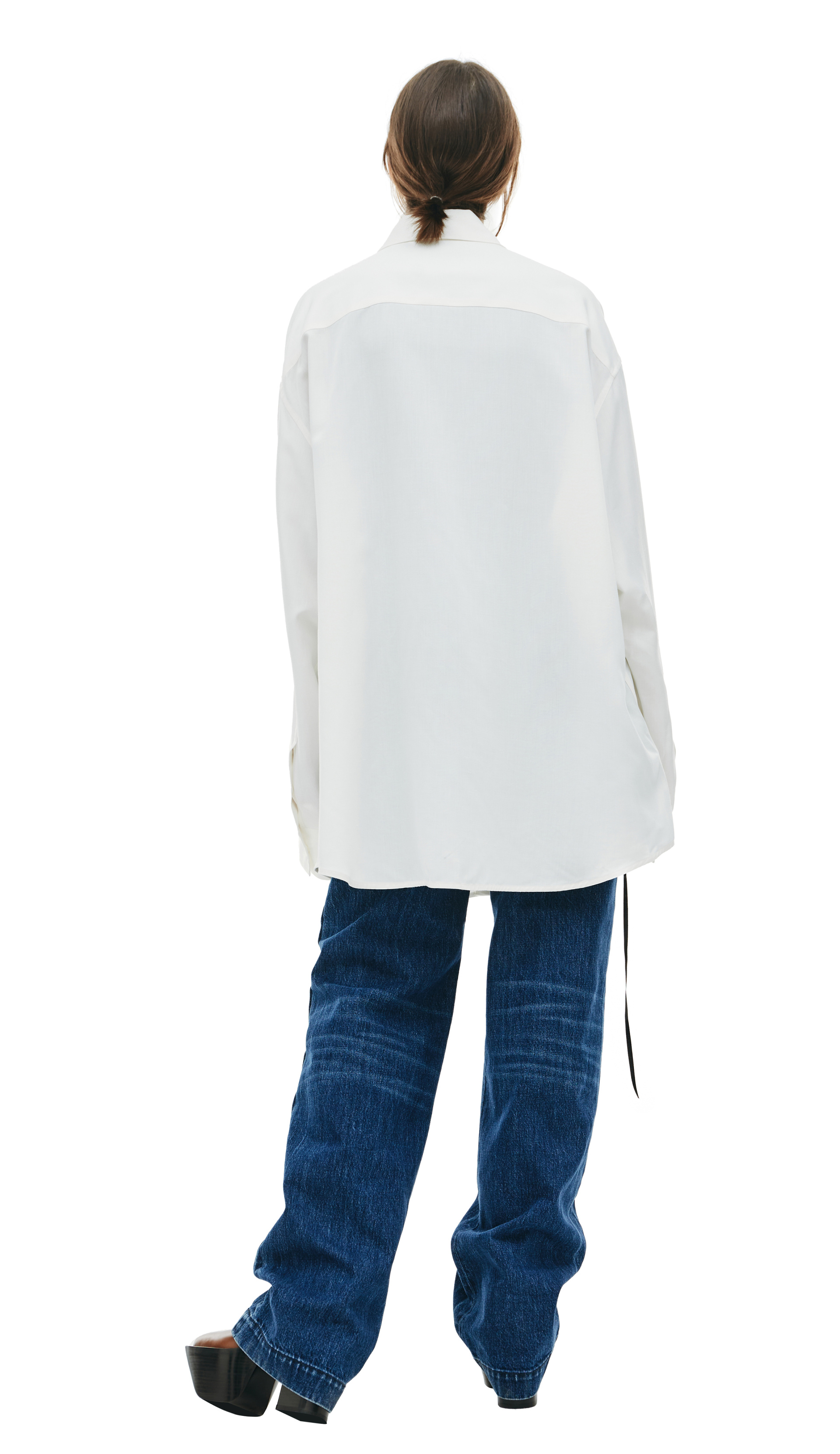 PETER DO Side-stripe oversize shirt