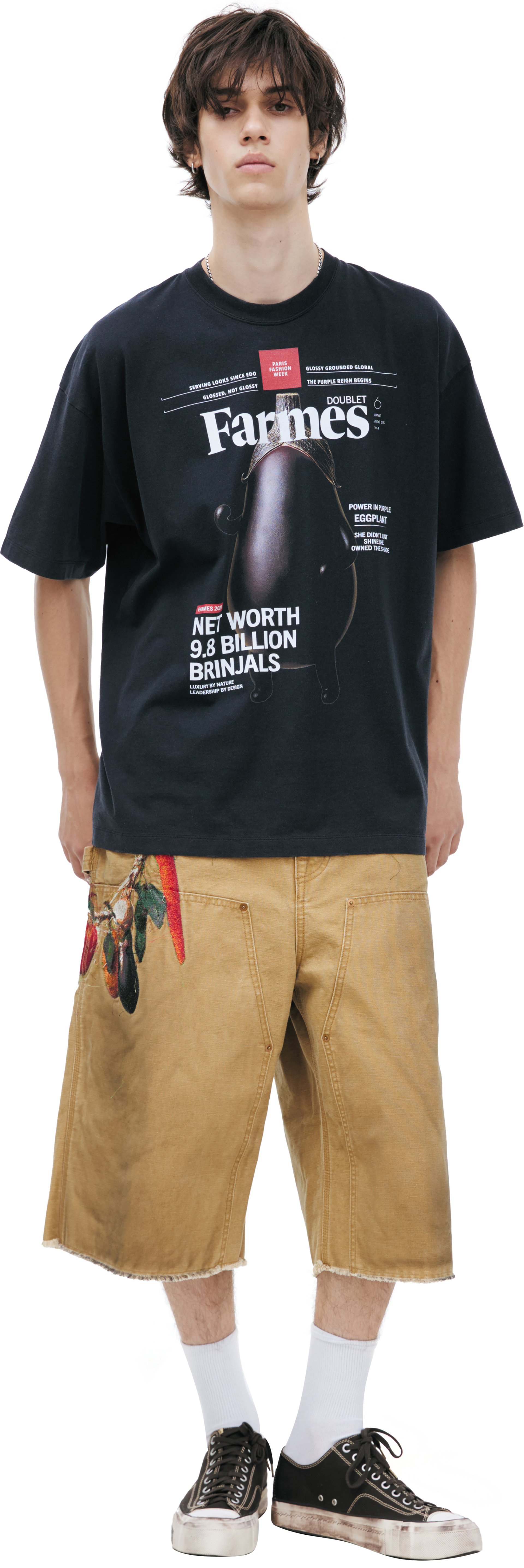 Doublet Black print T-shirt