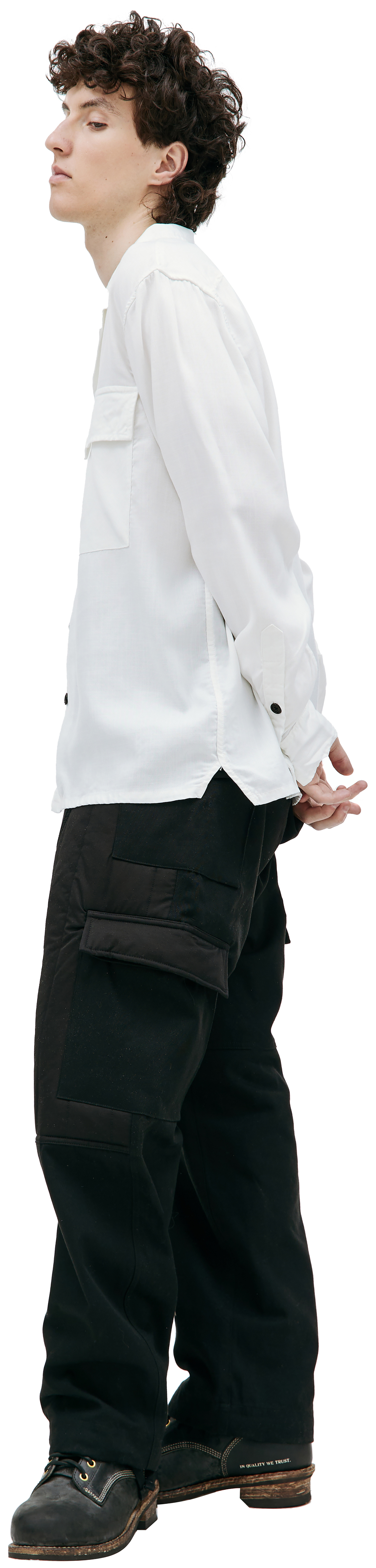 BTFL White leisure shirt