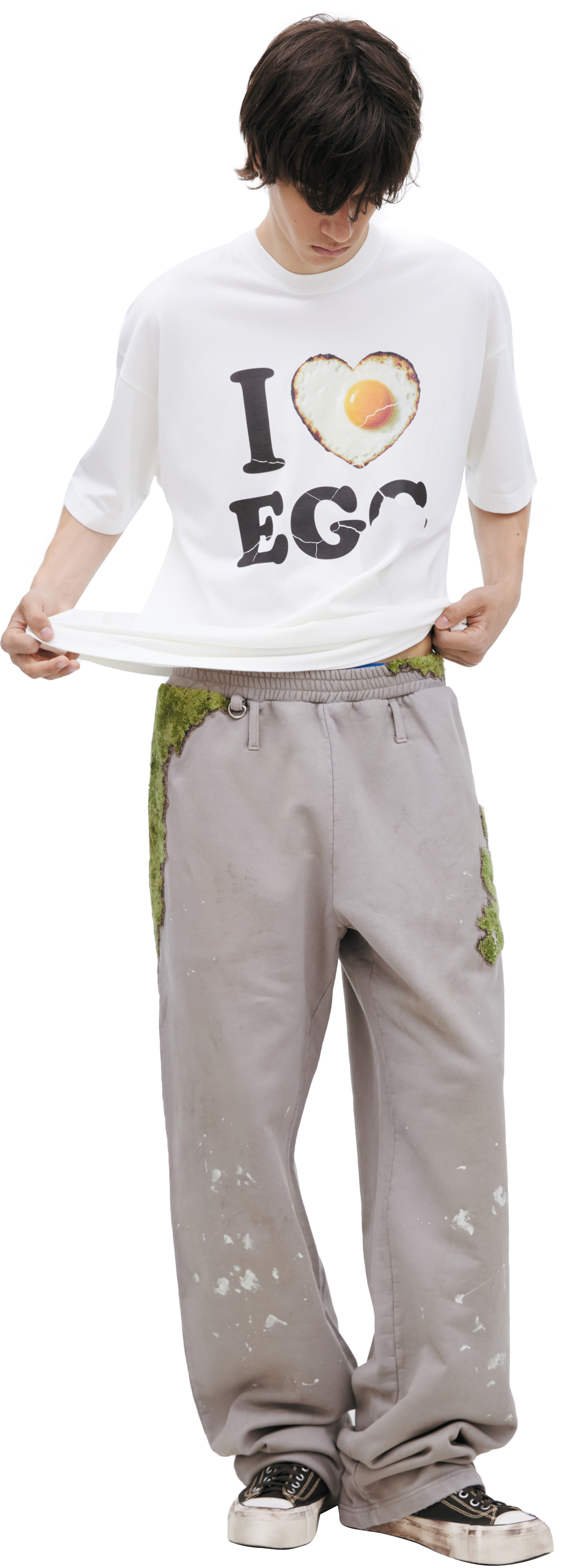 Doublet MOSS-GROWN EMBROIDERY Trousers