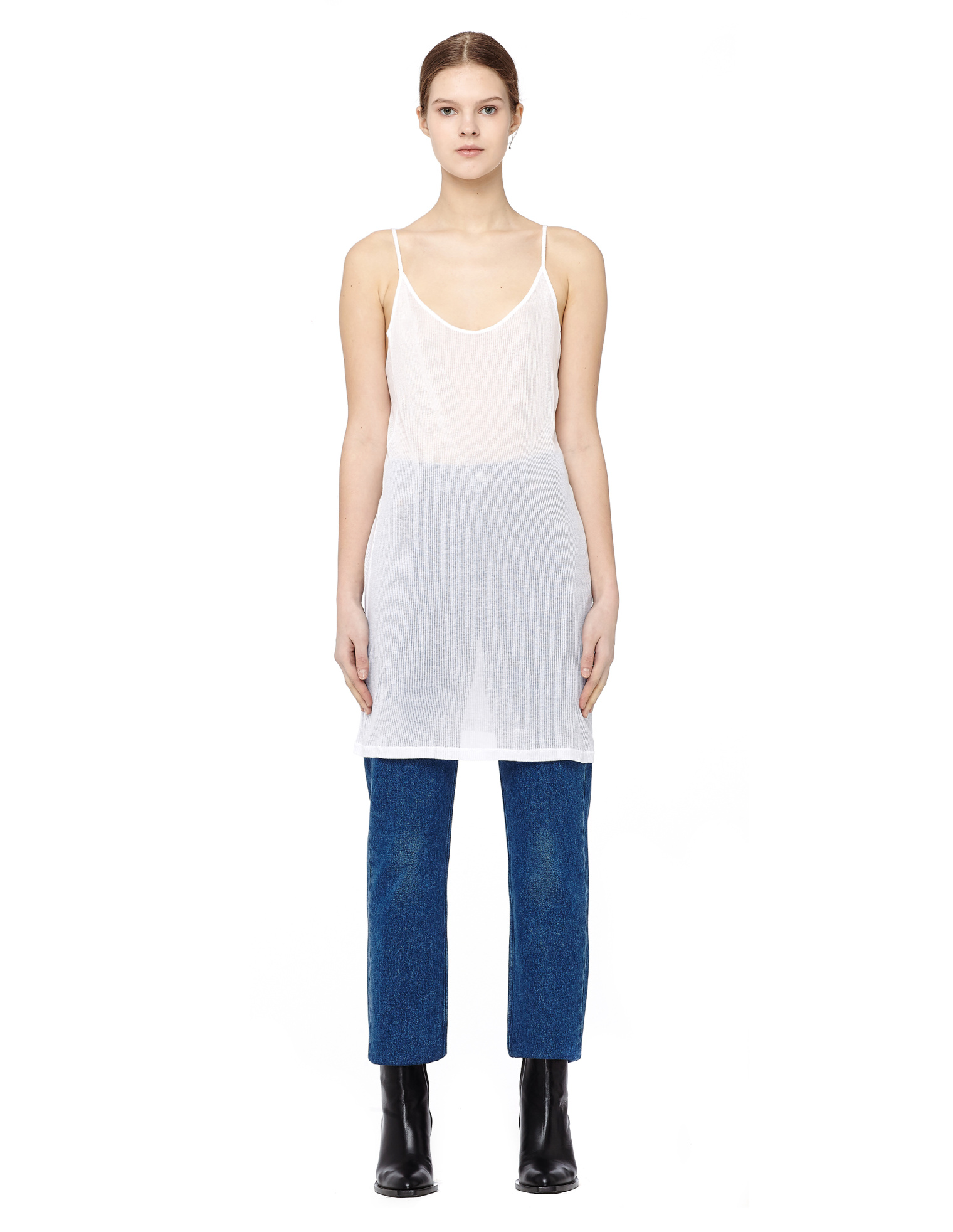 Ann Demeulemeester Топ-майка на лямках